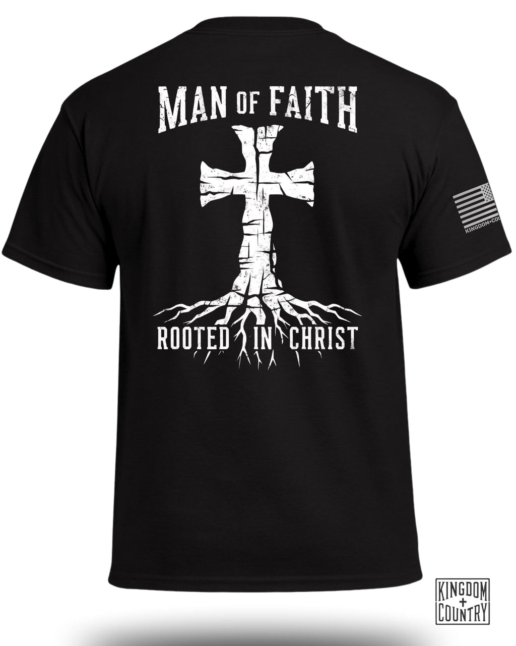 Man of Faith Rooted In Christ T-Shirt