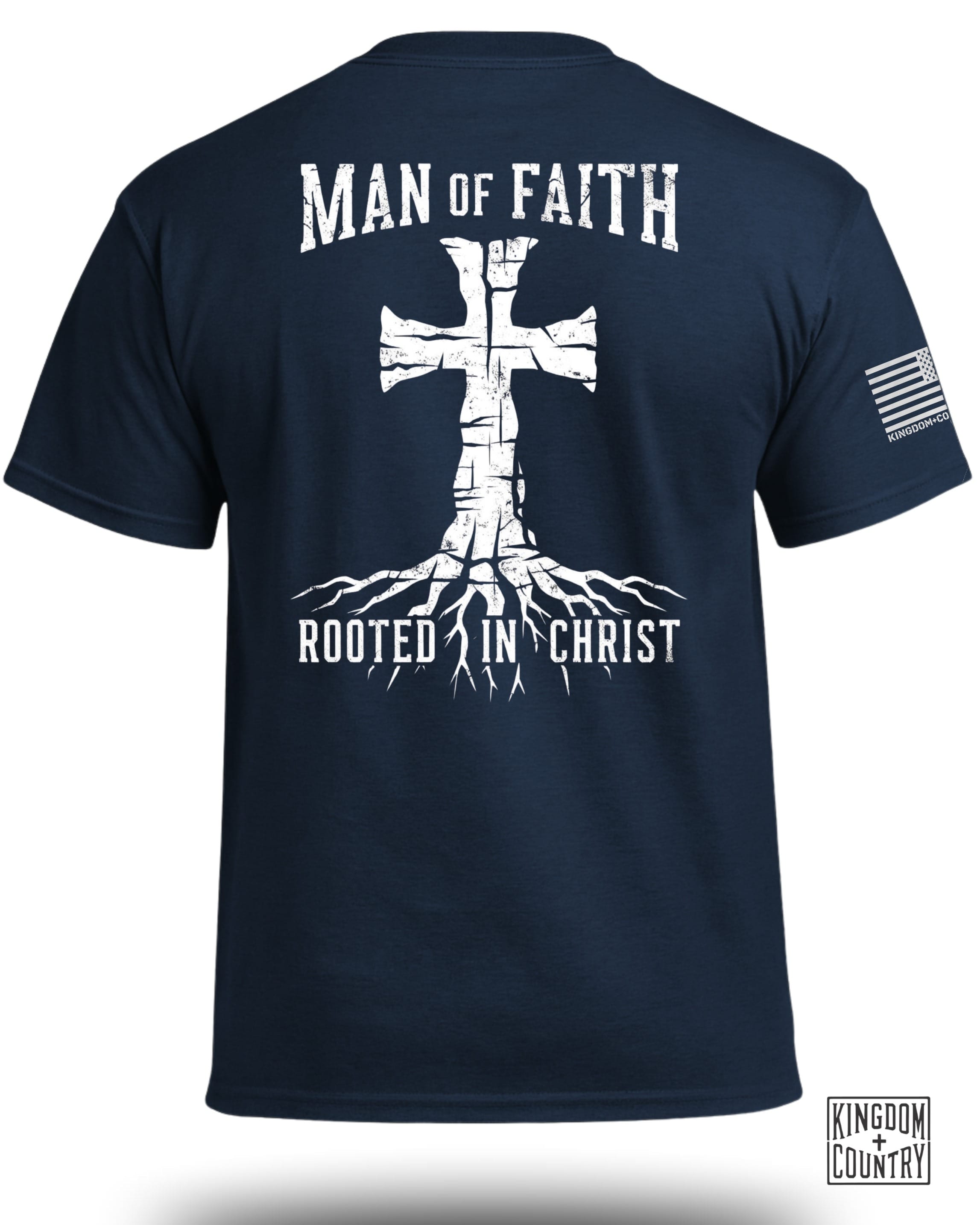 Man of Faith Rooted In Christ T-Shirt