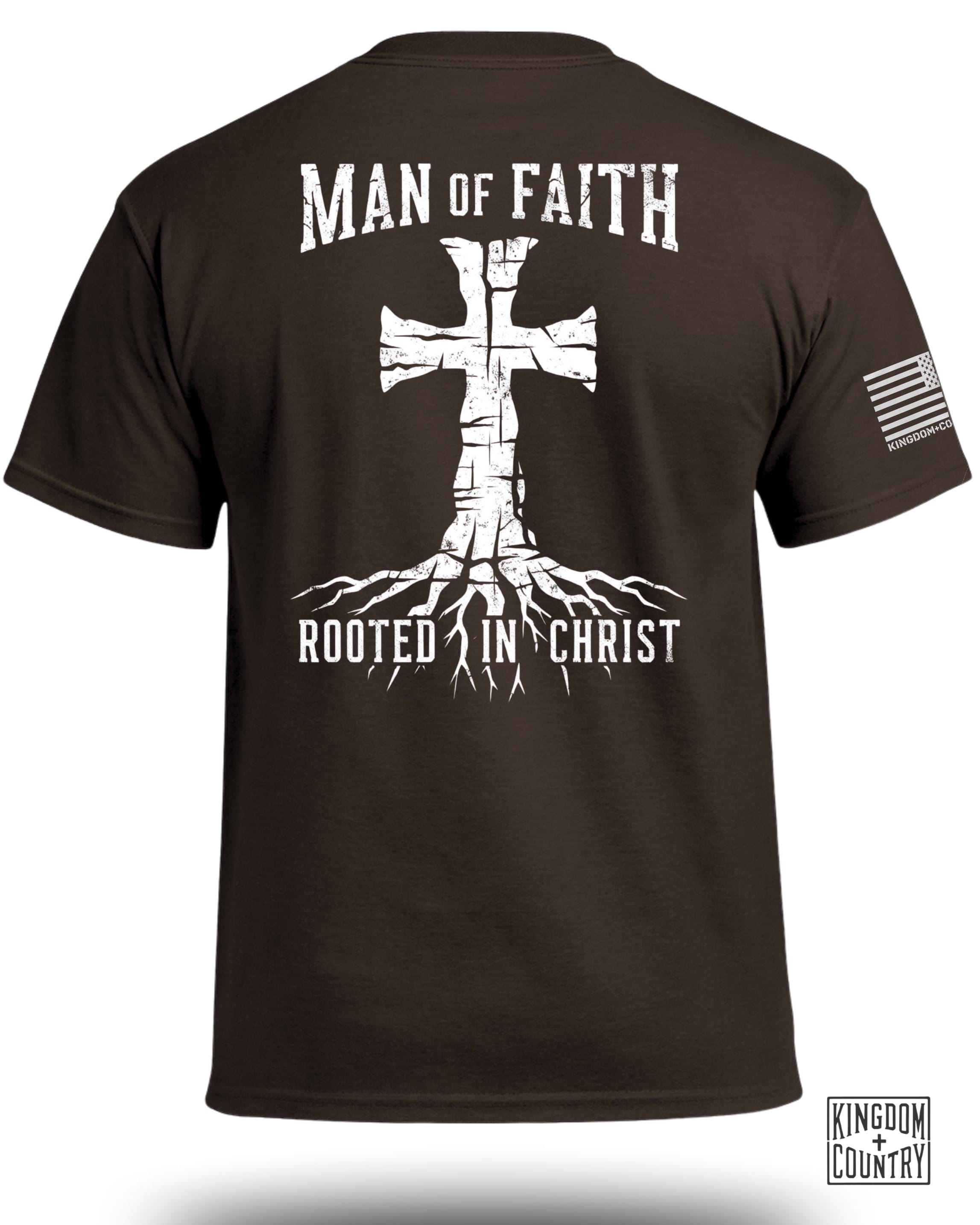 Man of Faith Rooted In Christ T-Shirt