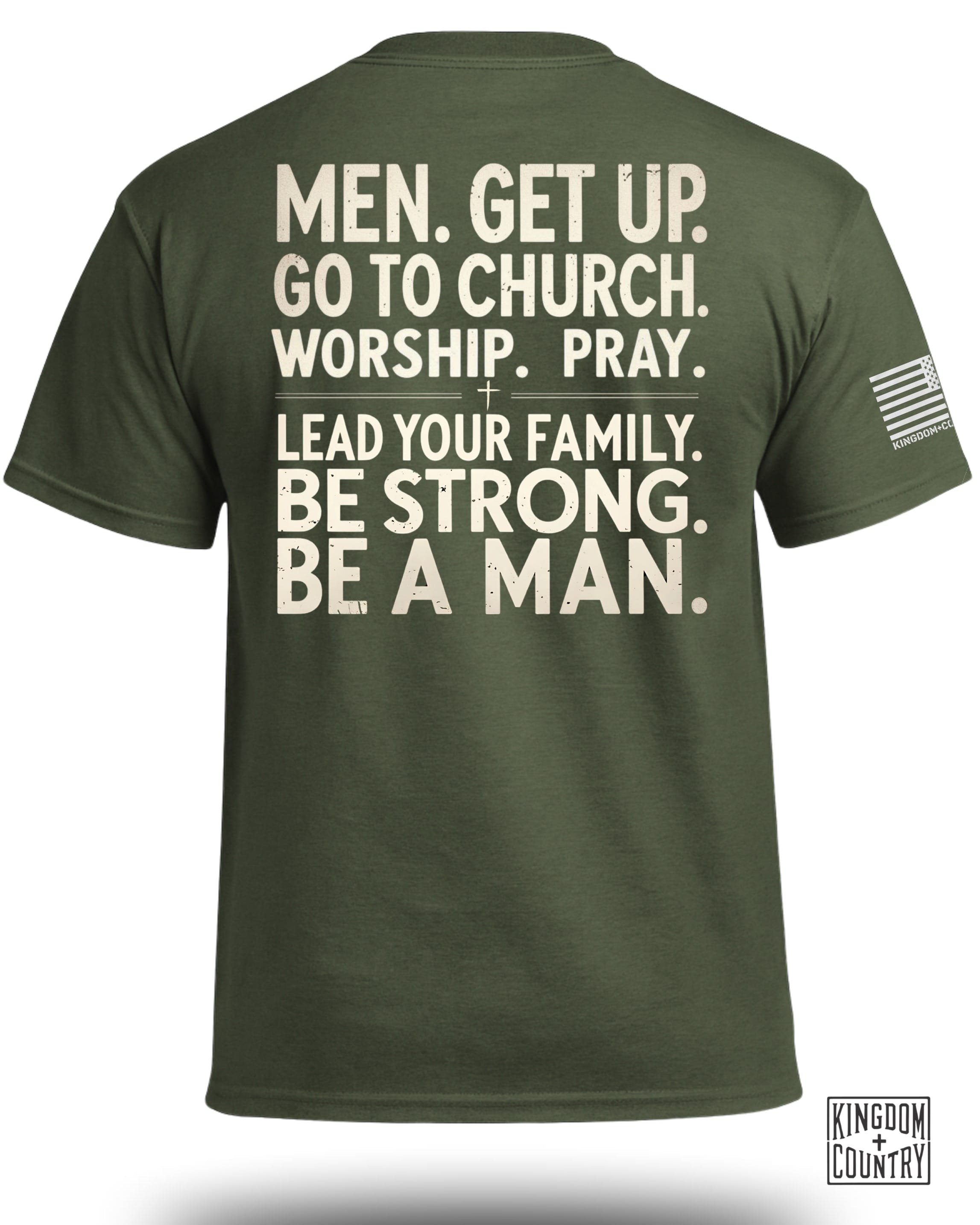 Men Get Up T-Shirt