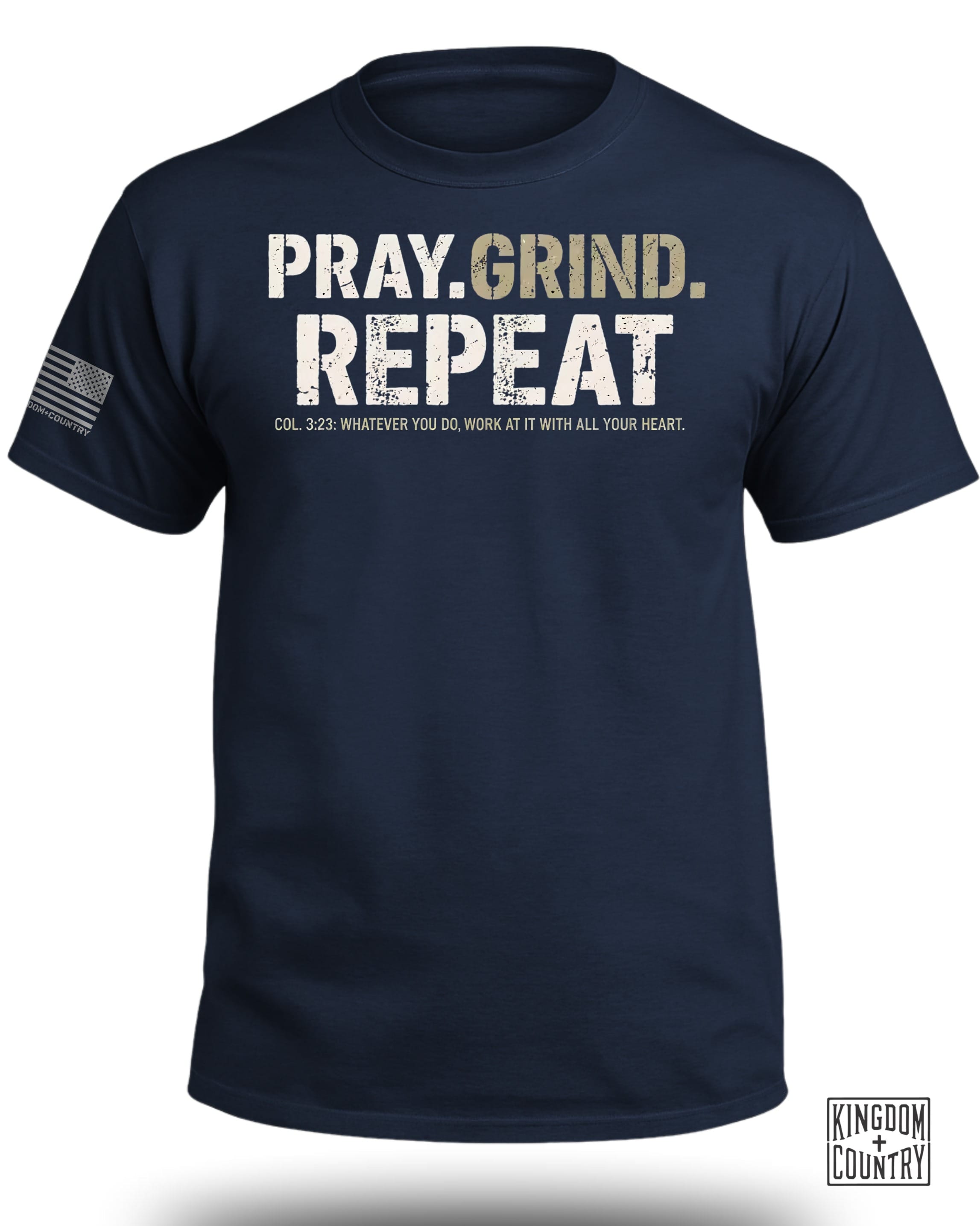 PRAY. GRIND. REPEAT T-Shirt