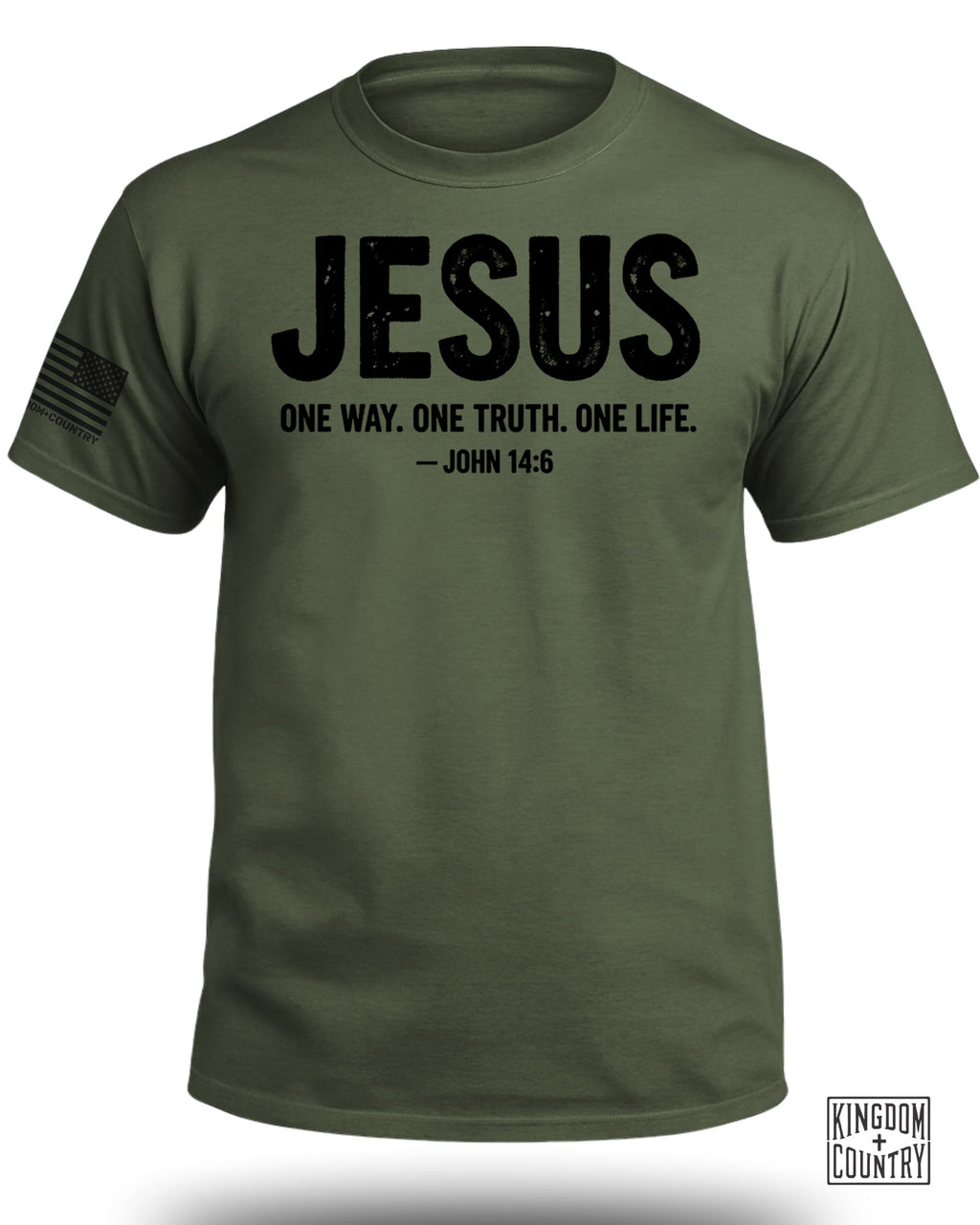 Jesus One Way One Truth One Life T-Shirt