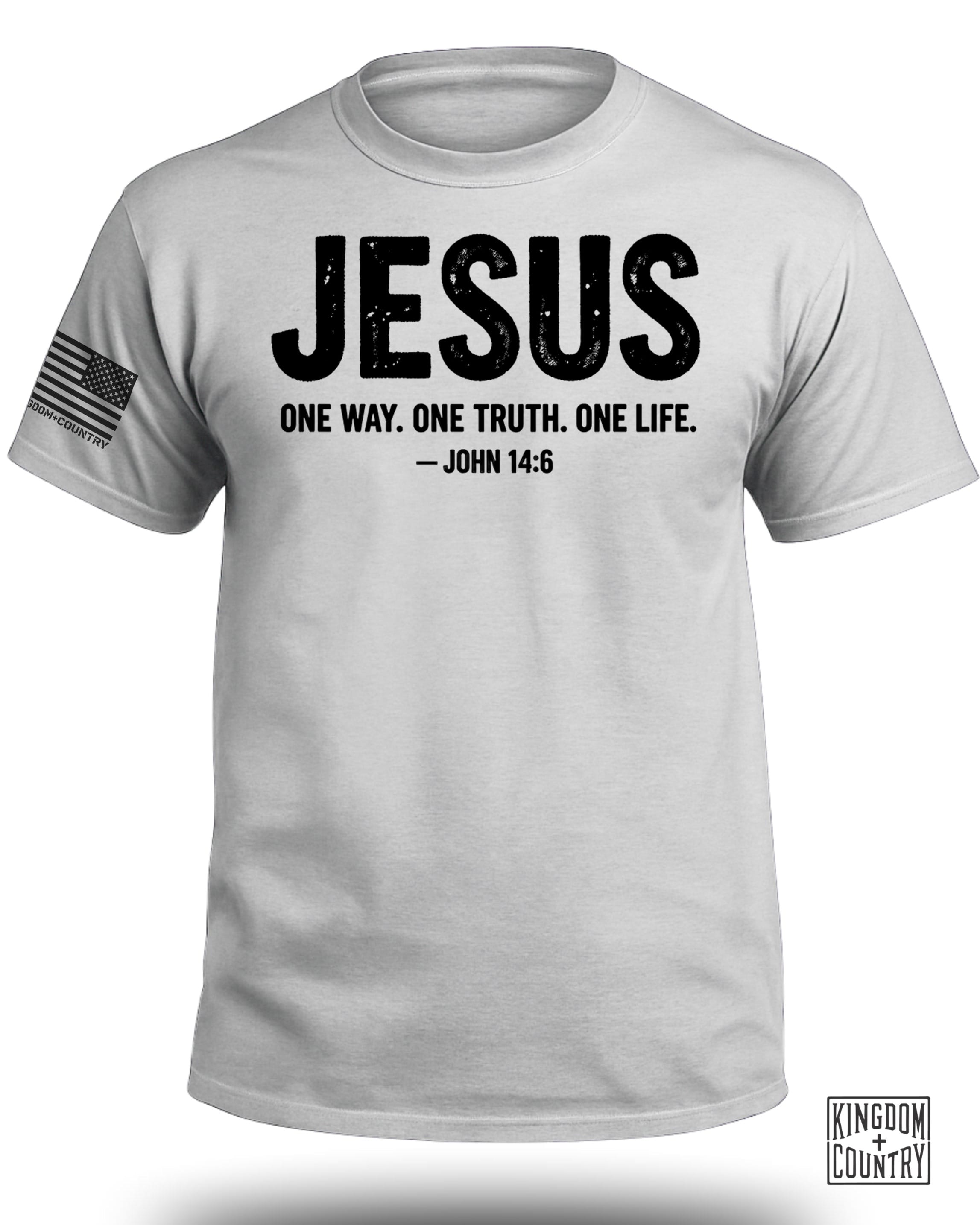 Jesus One Way One Truth One Life T-Shirt