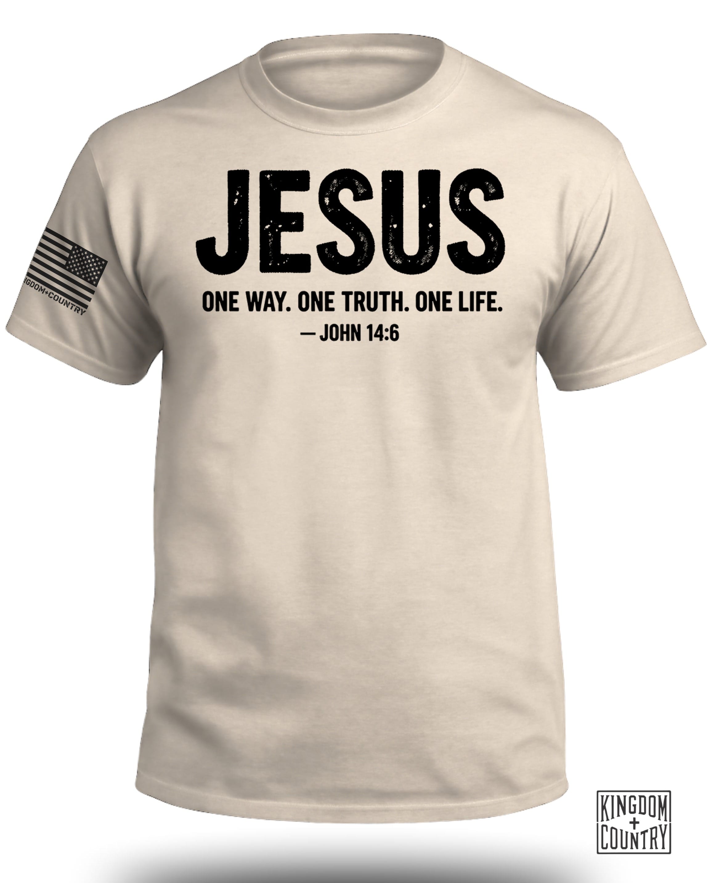 Jesus One Way One Truth One Life T-Shirt