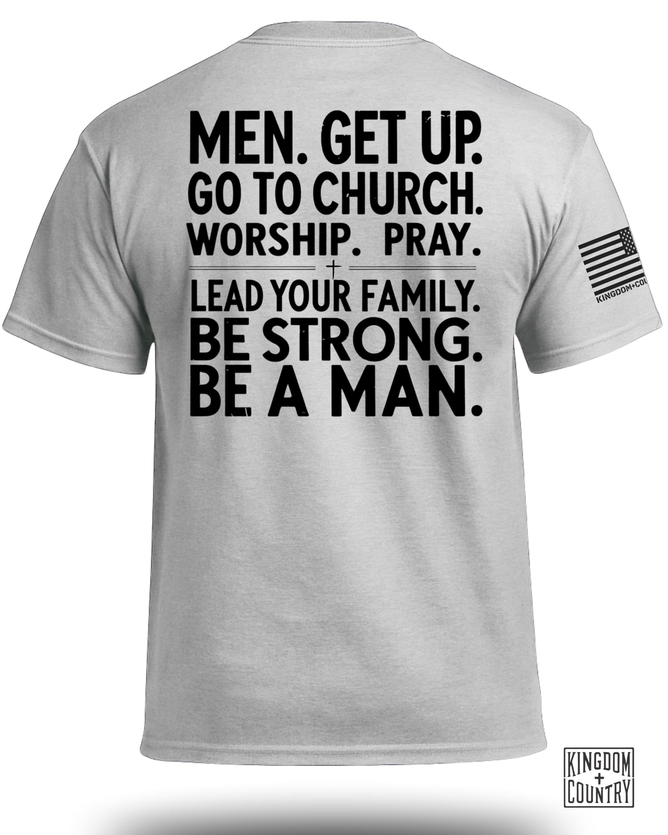 Men Get Up T-Shirt