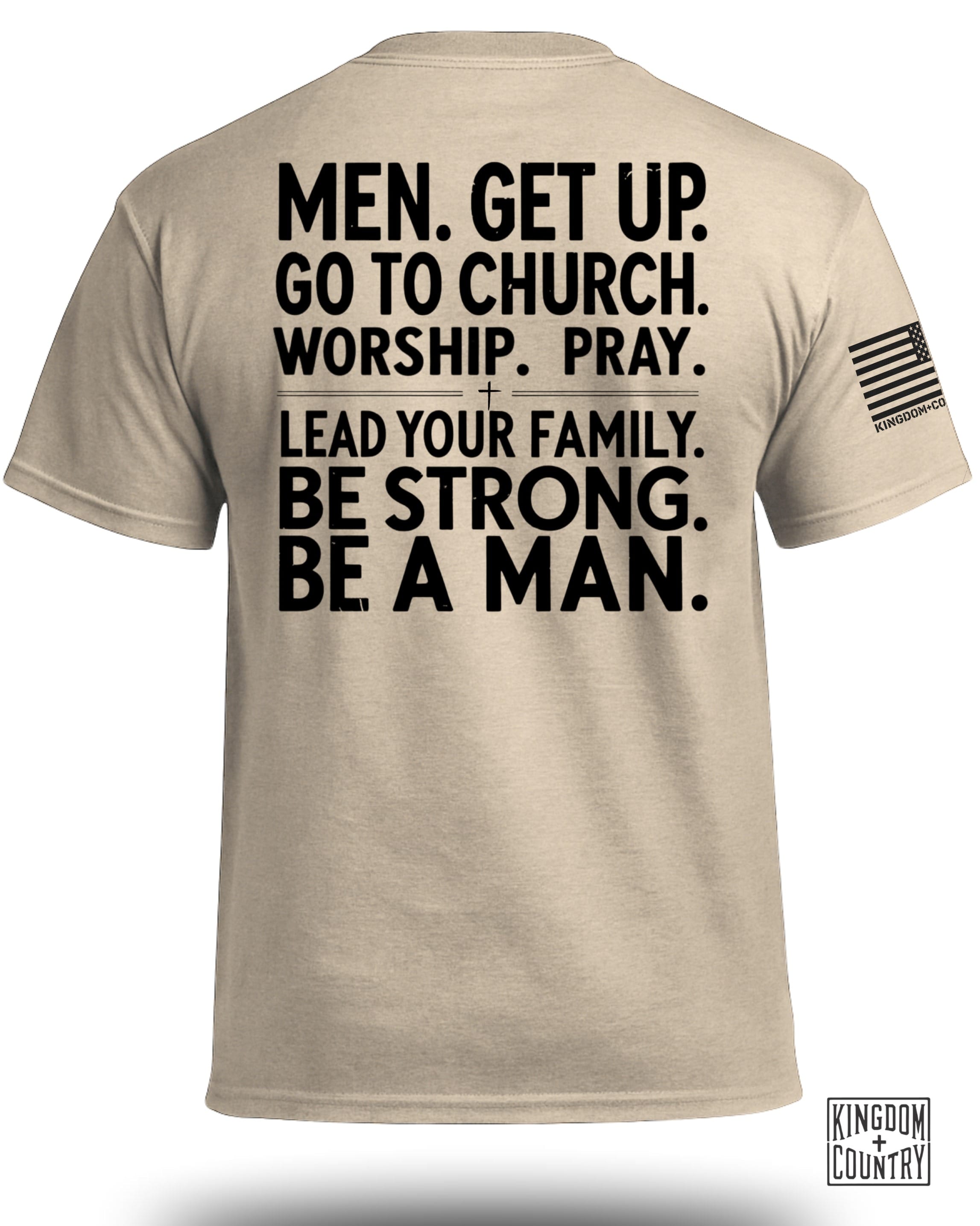 Men Get Up T-Shirt