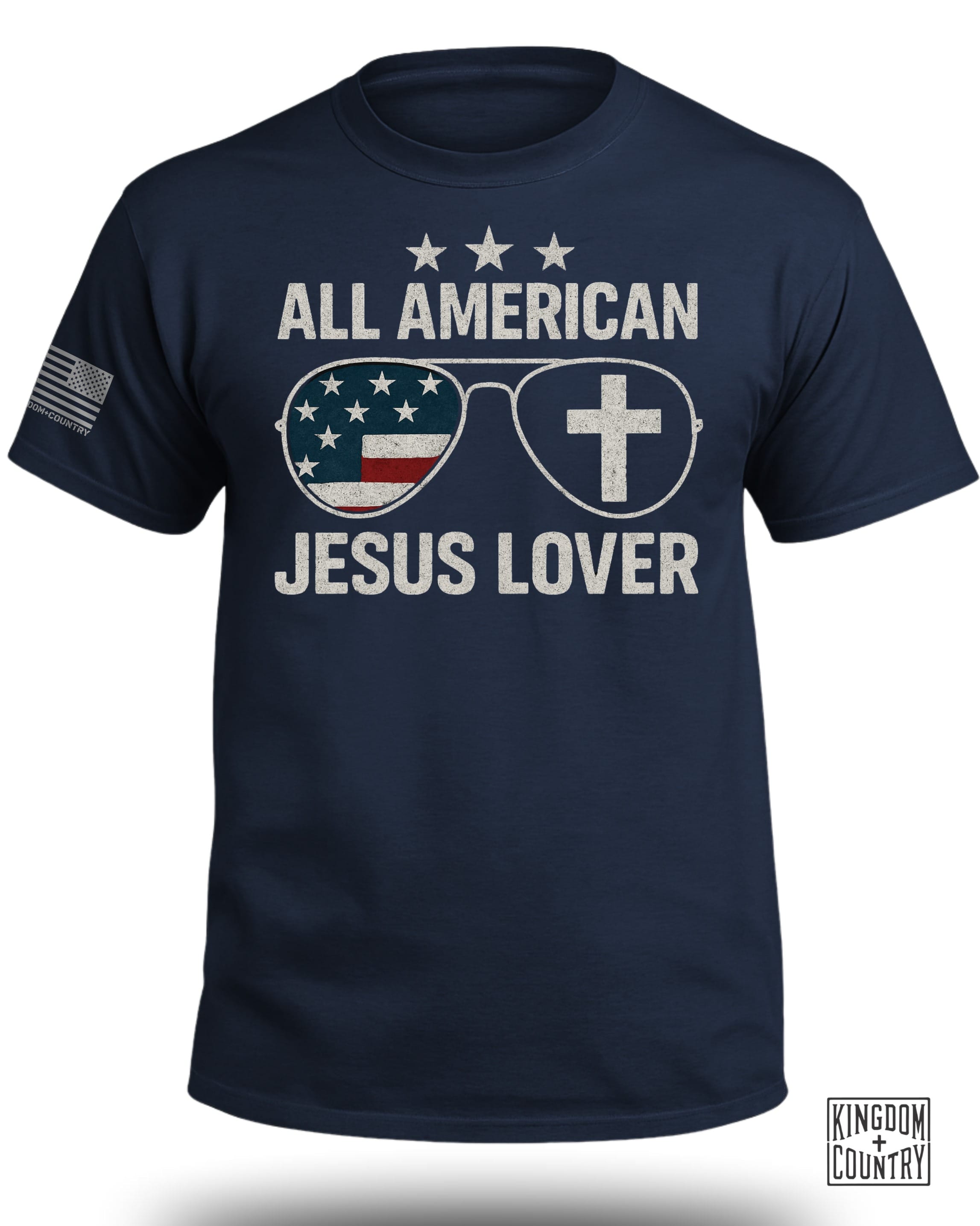 All American Jesus Lover T-Shirt