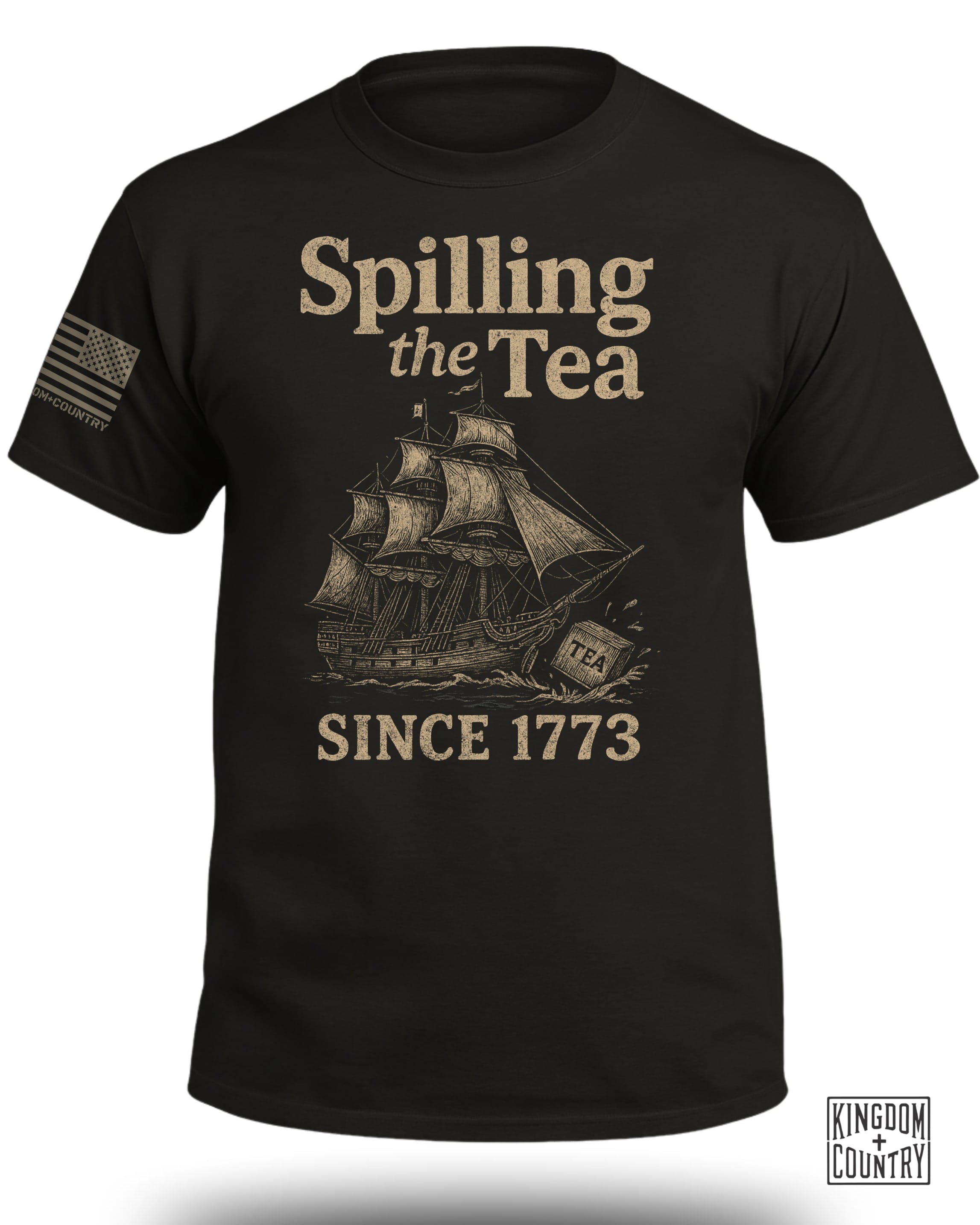 Spilling The Tea Since 1773 T-Shirt