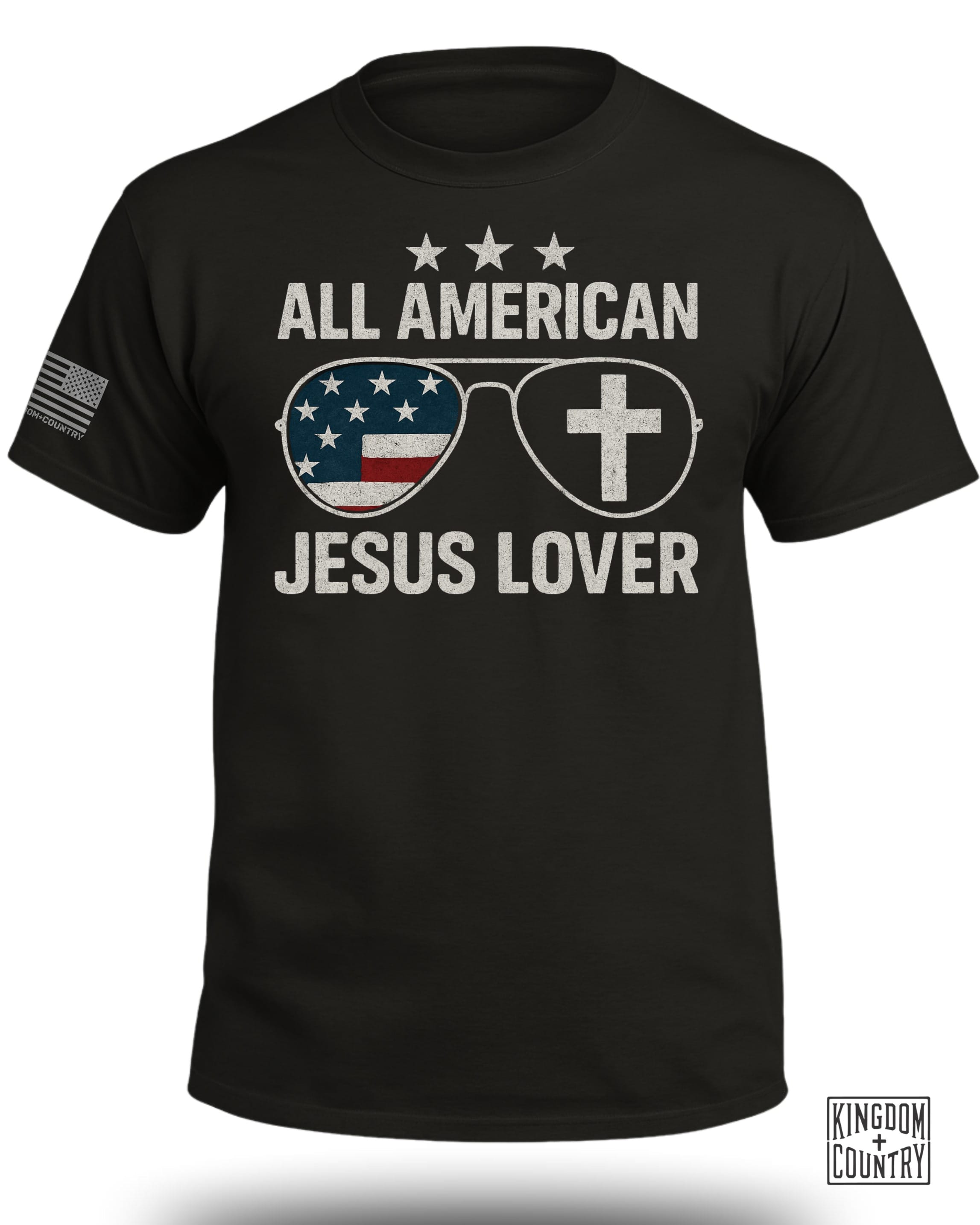 All American Jesus Lover T-Shirt