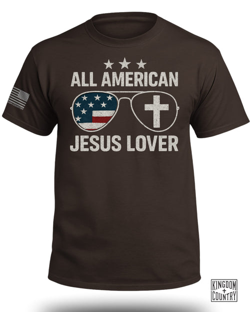 All American Jesus Lover T-Shirt