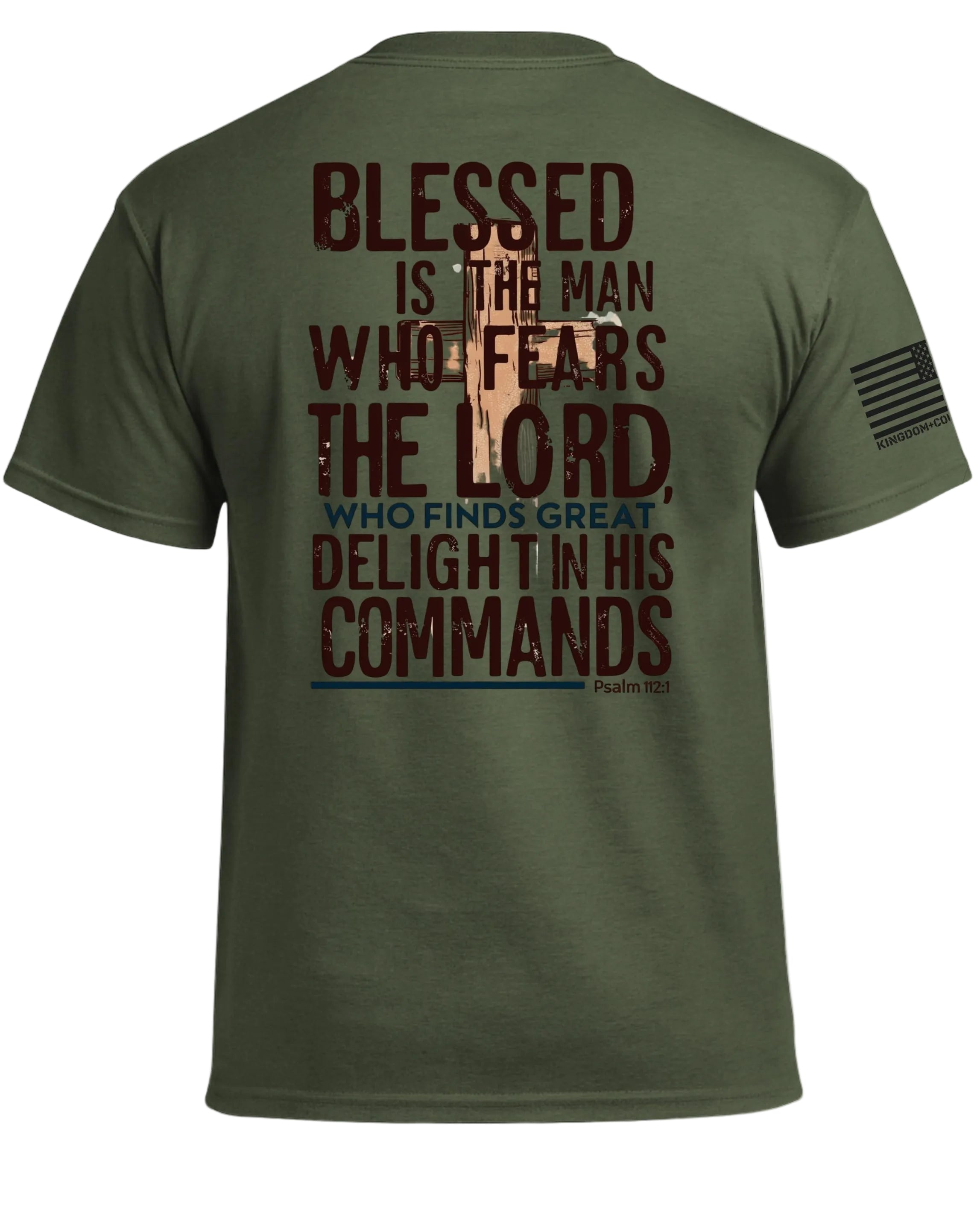 Blessed Is the Man Christian T-Shirt