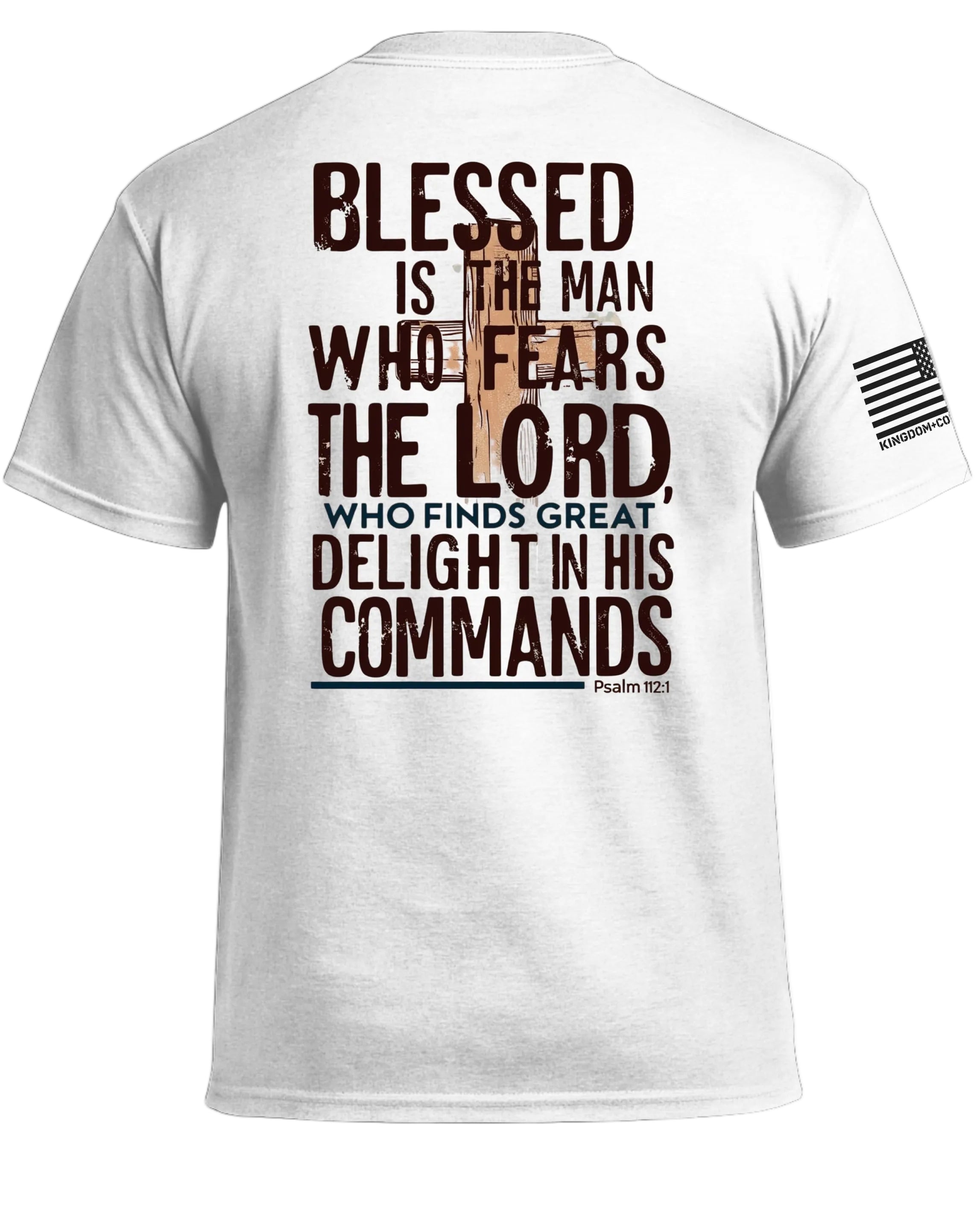 Blessed Is the Man Christian T-Shirt