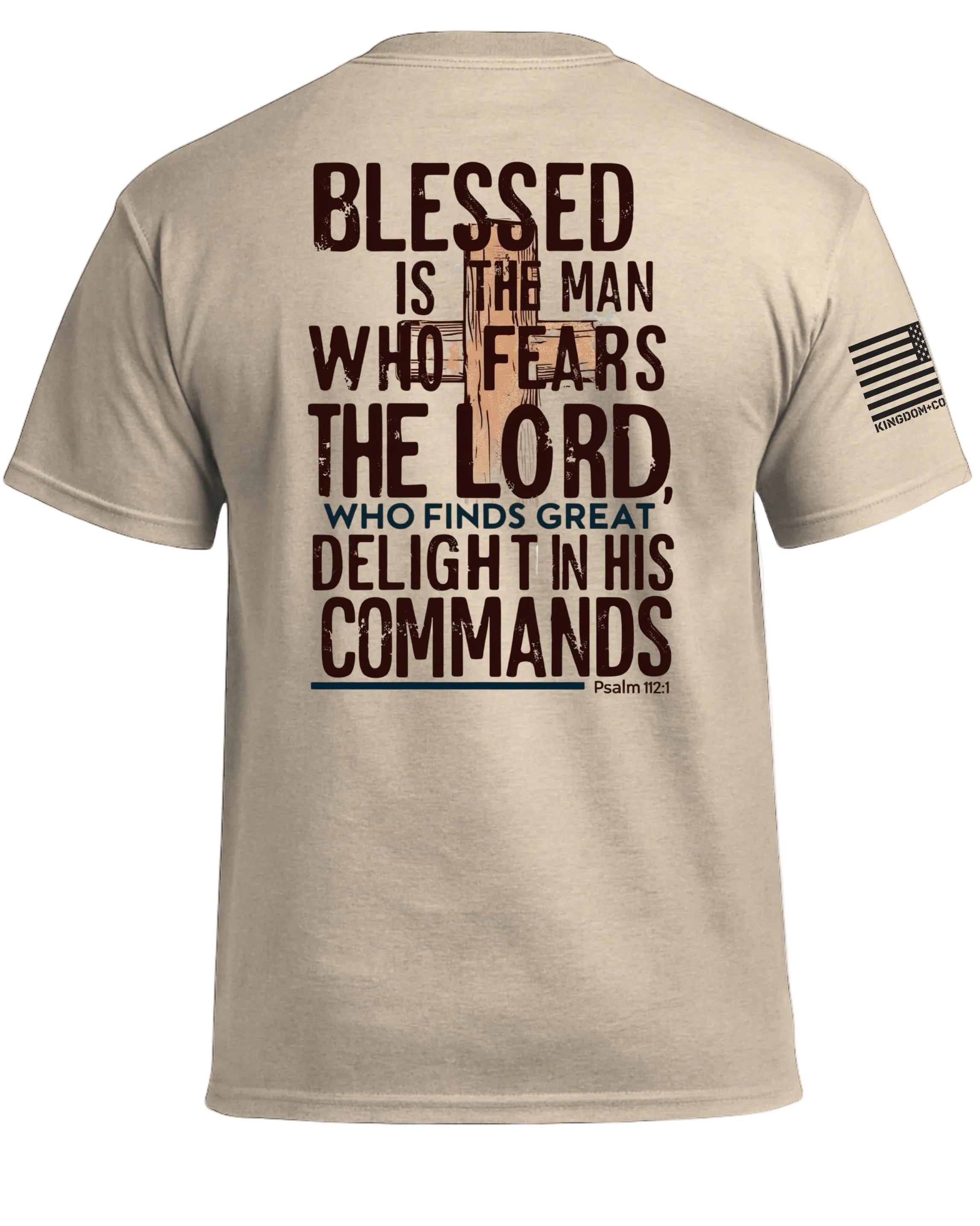 Blessed Is the Man Christian T-Shirt