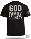 God Family Country T-Shirt