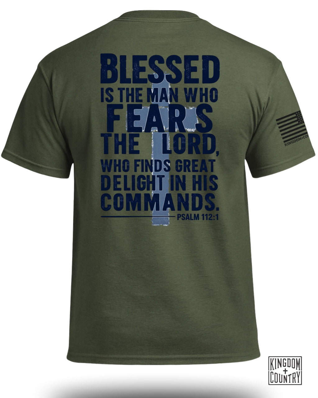 Blessed Man Fears Lord T-Shirt