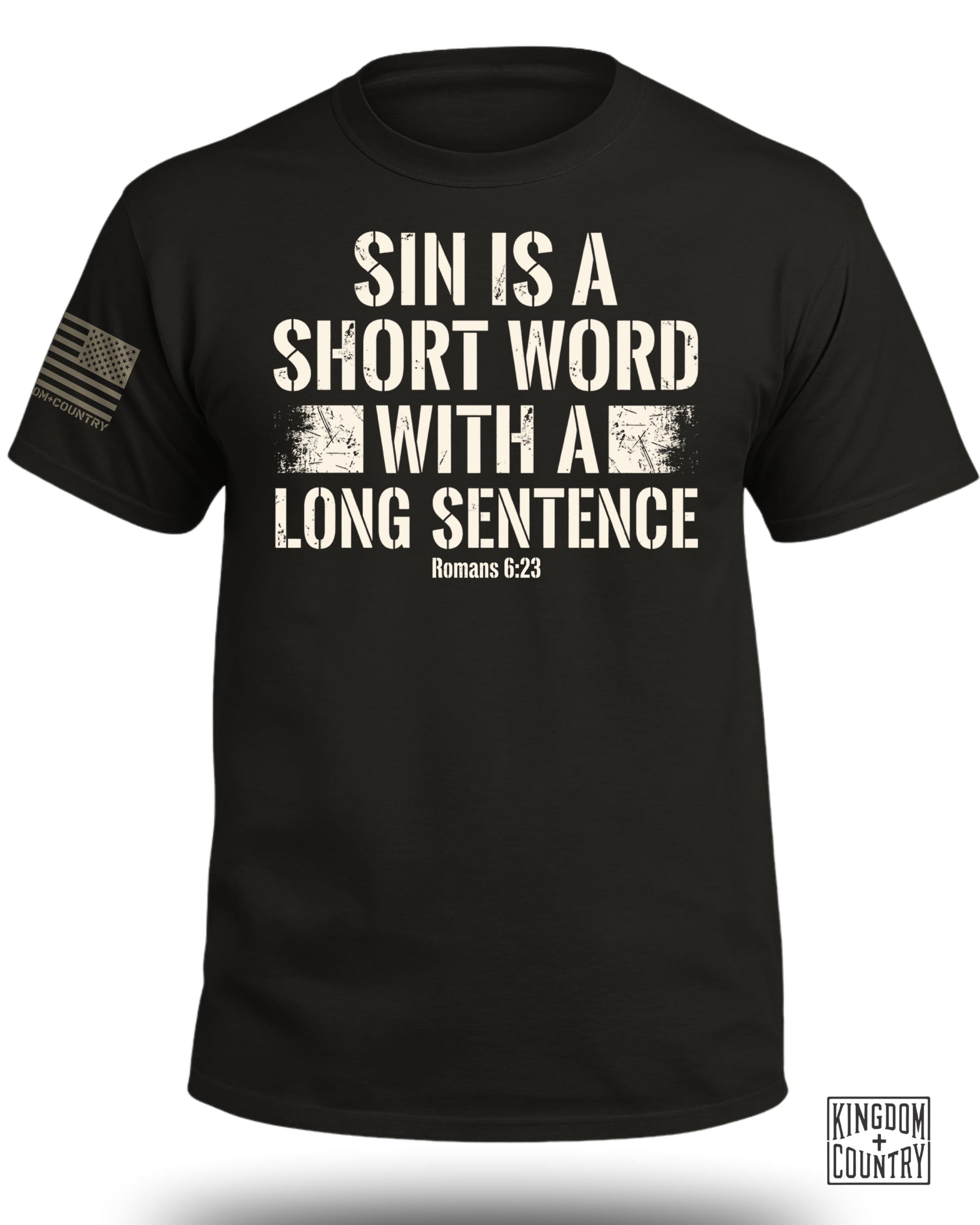 Sin is a Short Word T-Shirt