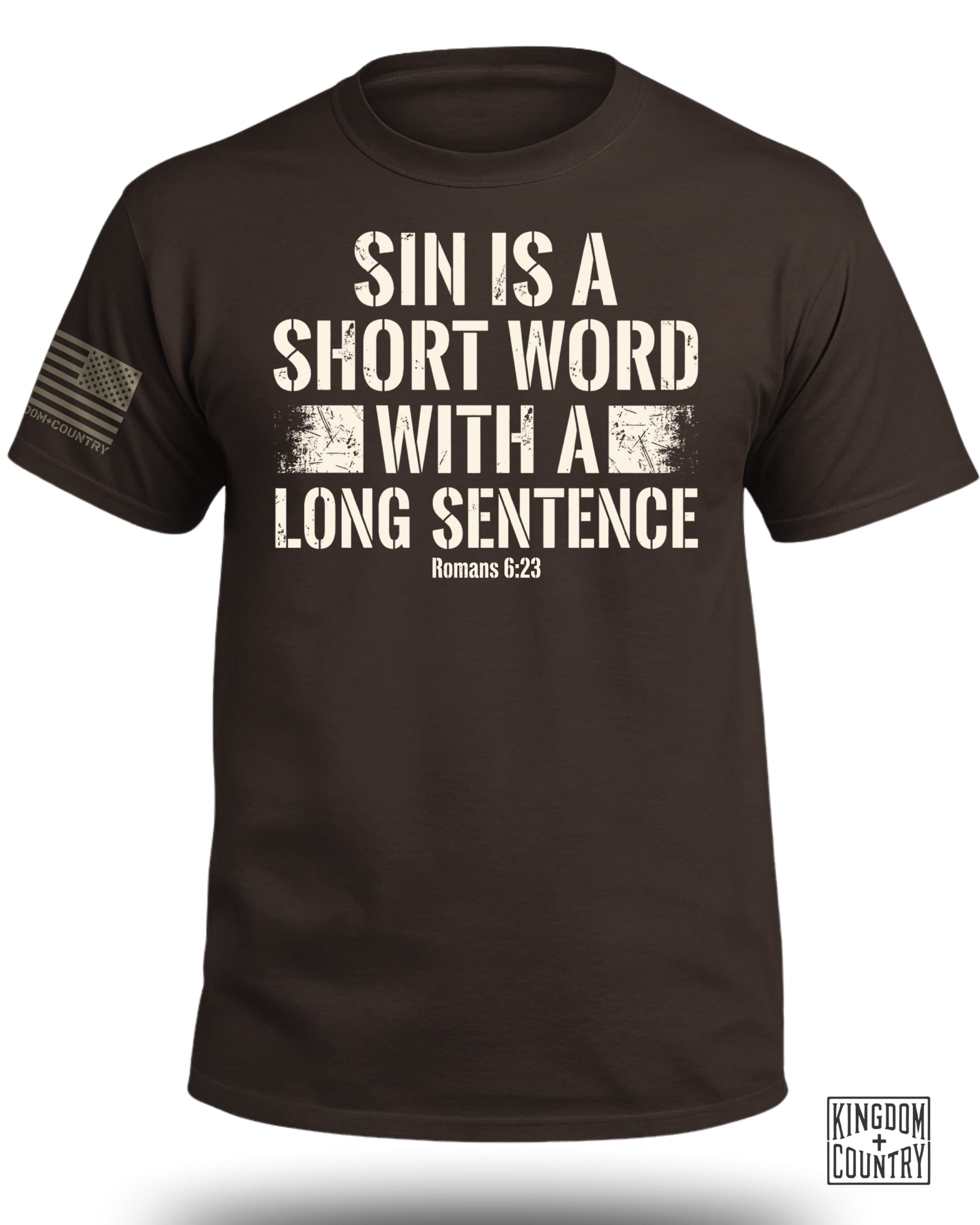 Sin is a Short Word T-Shirt
