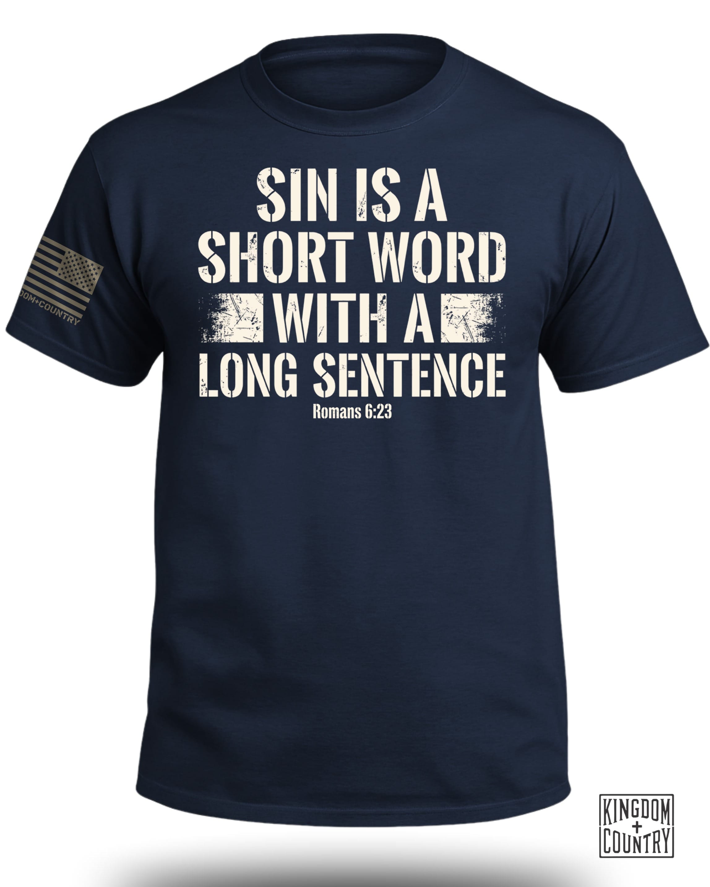 Sin is a Short Word T-Shirt
