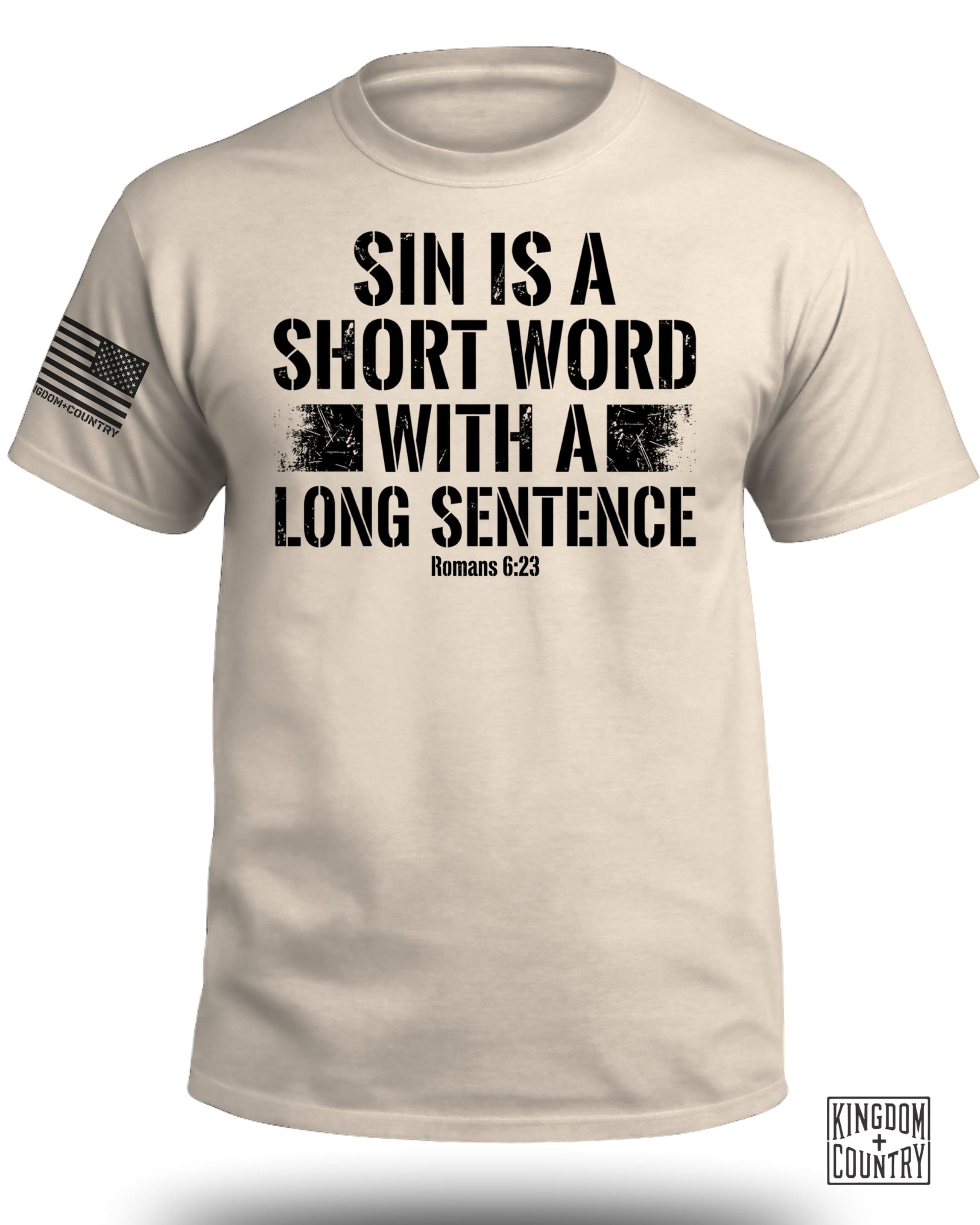 Sin is a Short Word T-Shirt