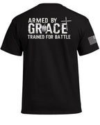 Armed By Grace Trained For Battle T-Shirt