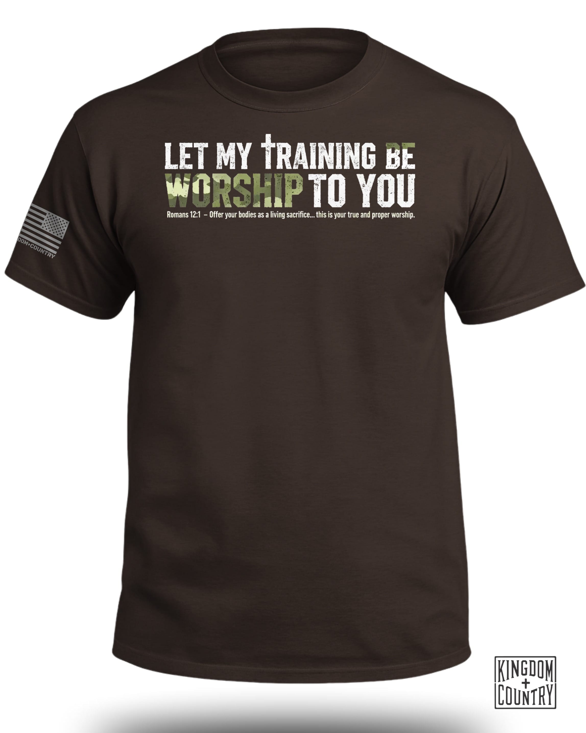 Let My Training be Worship Romans 12:1 T-Shirt