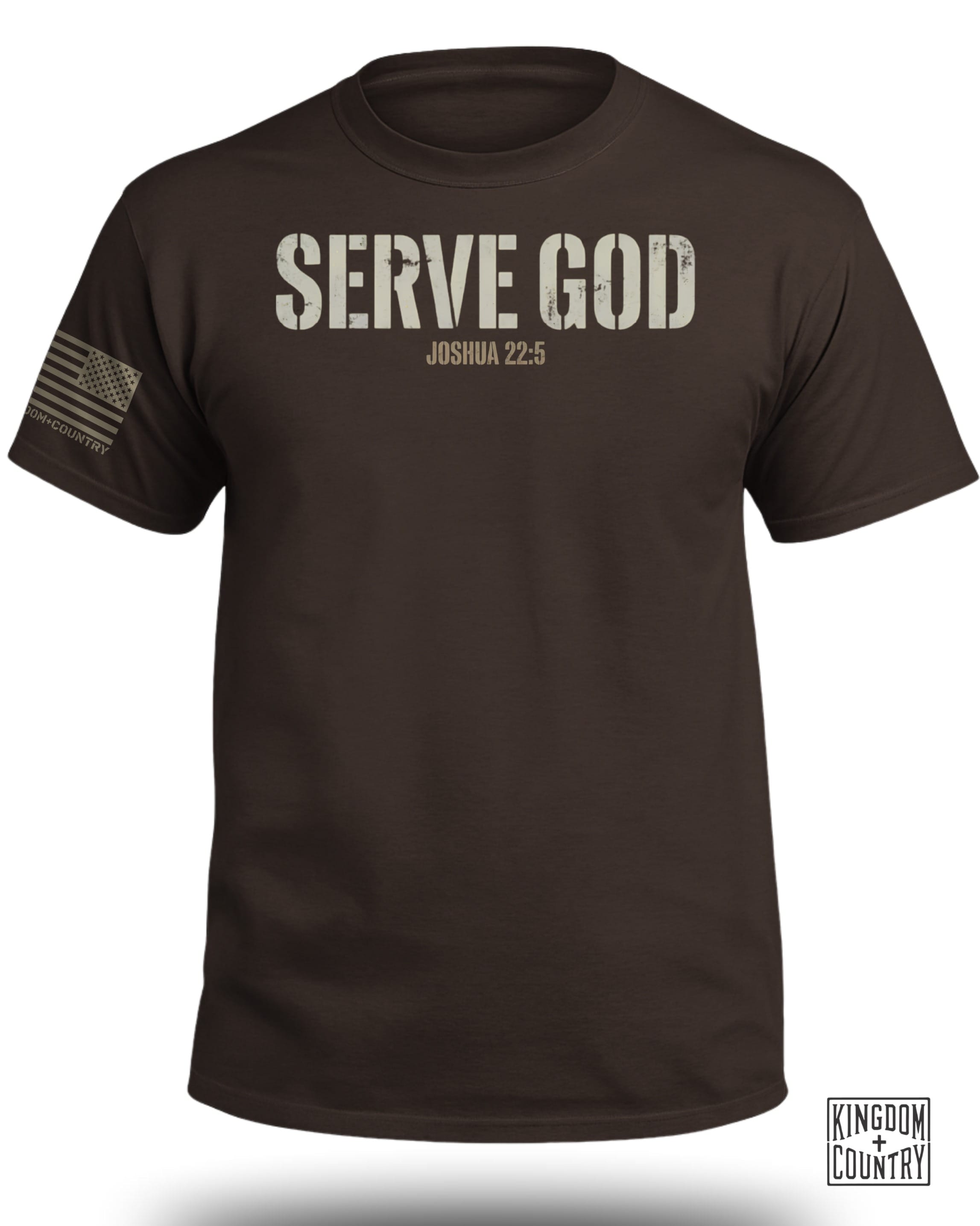 Serve God Joshua 22:5 T-Shirt