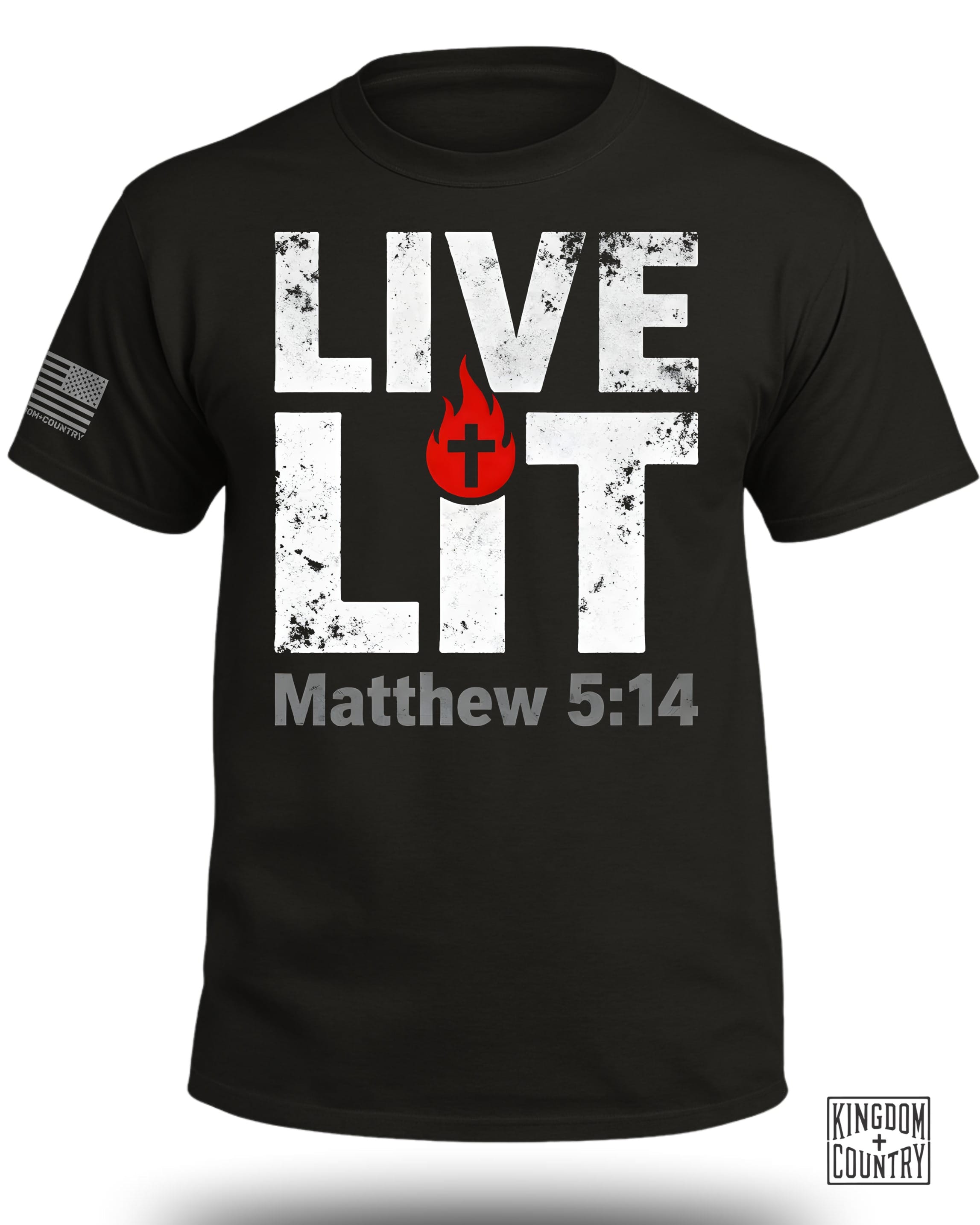 Live Lit Matthew 5 14 T-Shirt