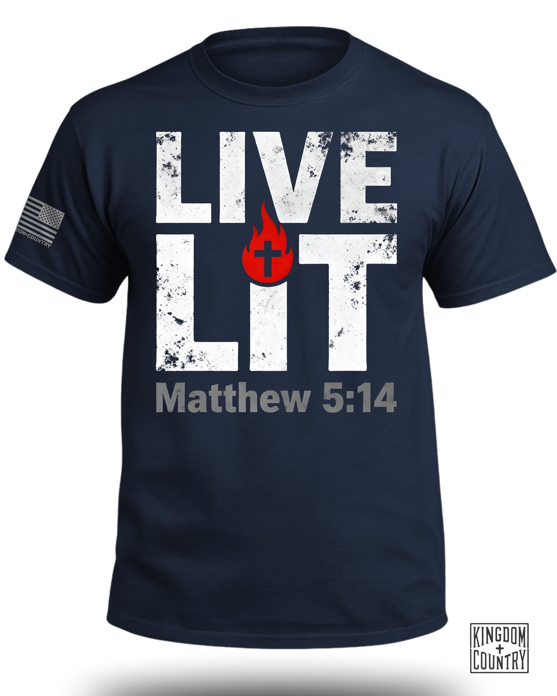 Live Lit Matthew 5 14 T-Shirt