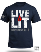 Live Lit Matthew 5 14 T-Shirt