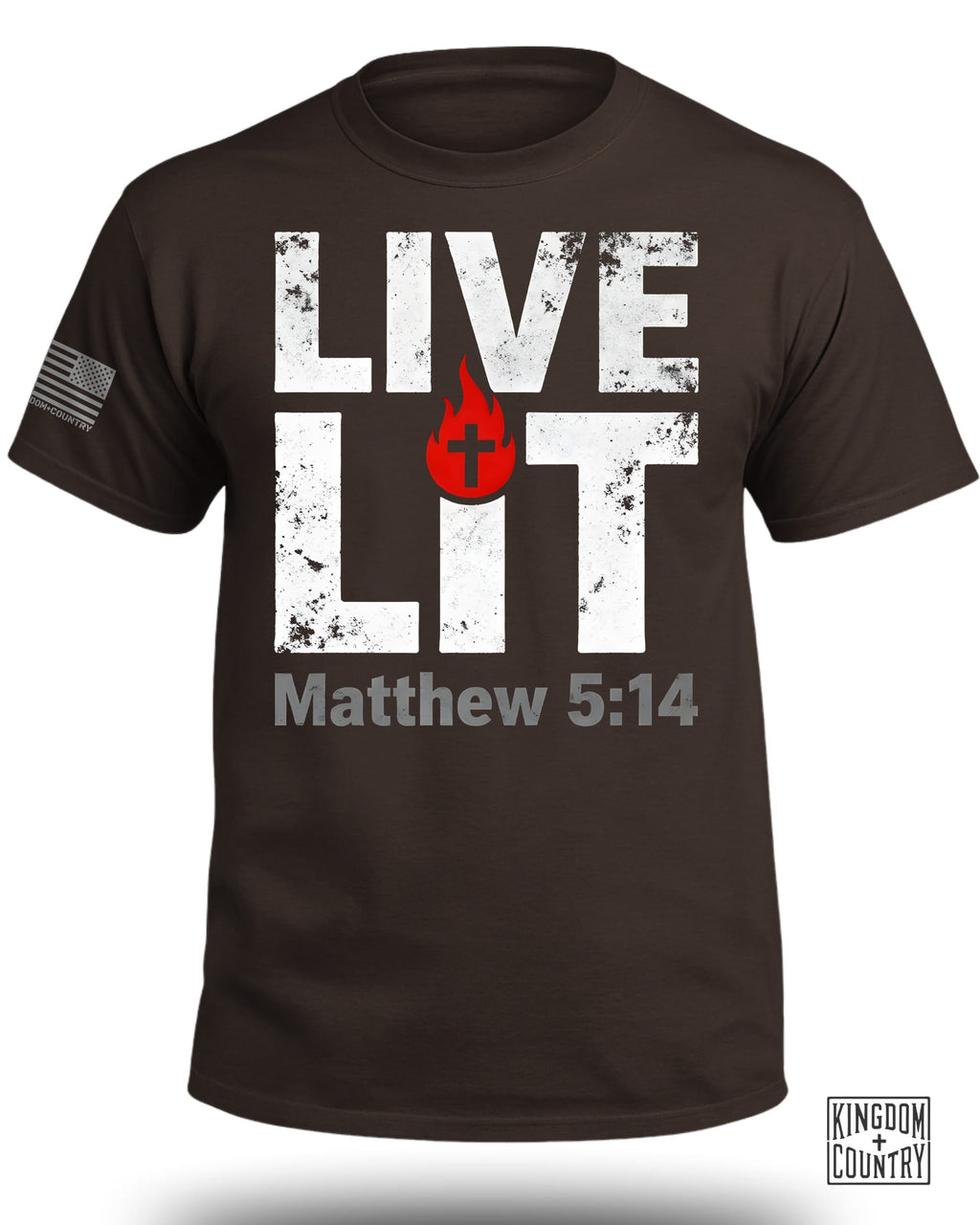 Live Lit Matthew 5 14 T-Shirt