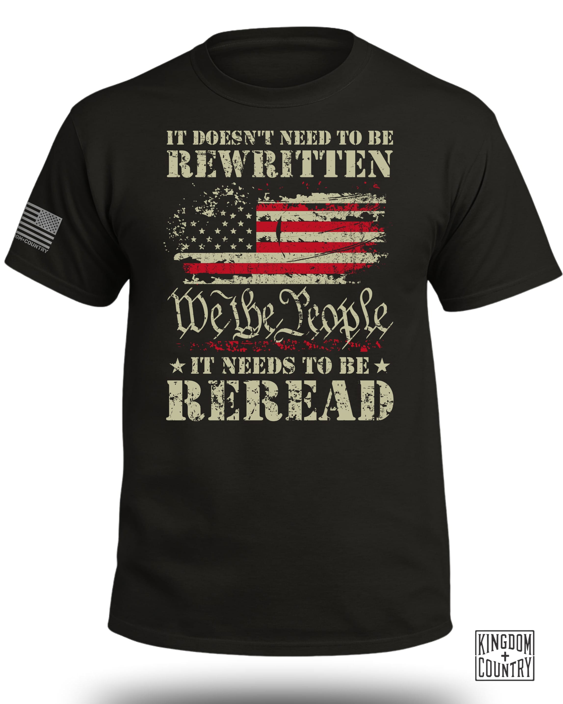 We The People American Flag T-Shirt