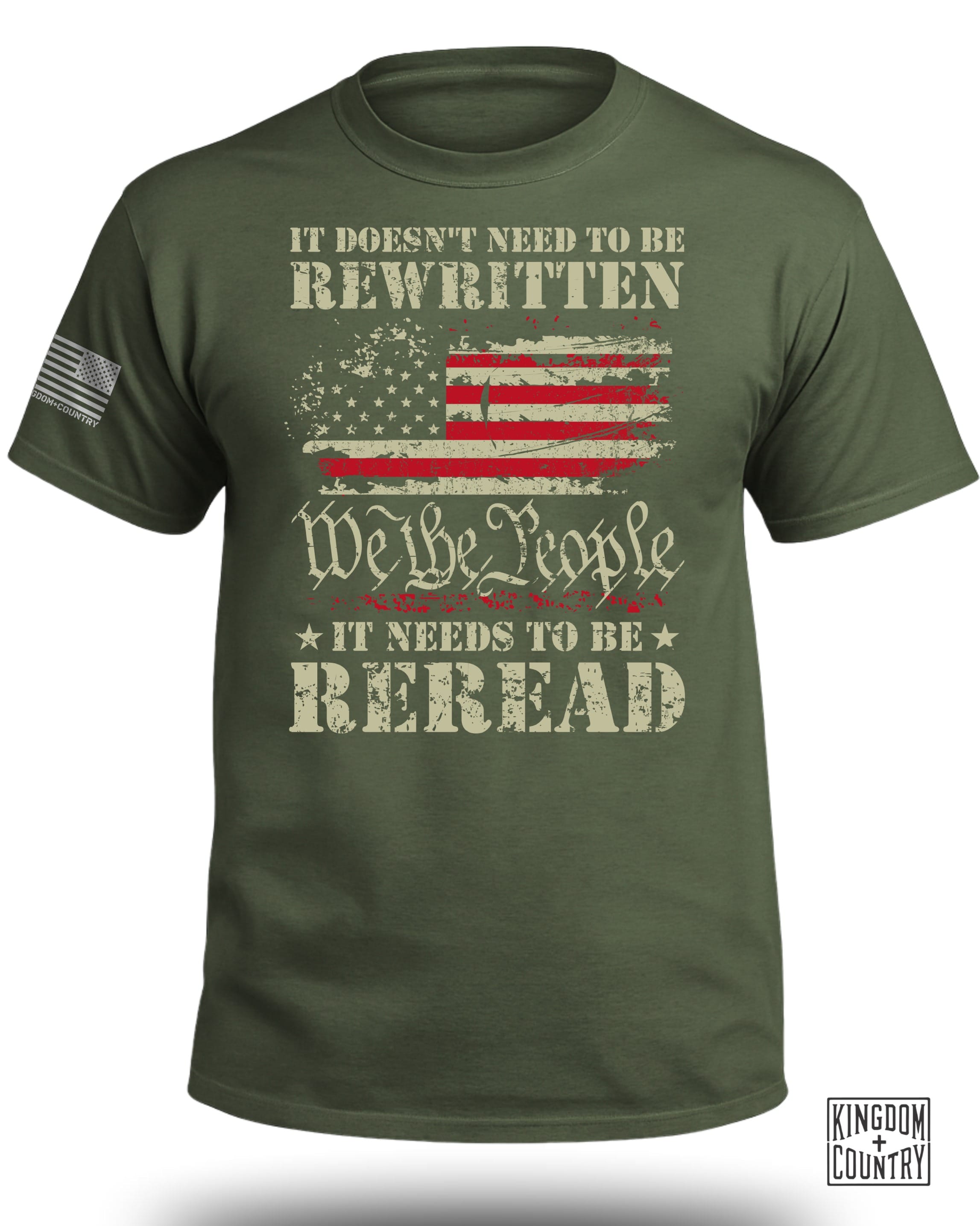 We The People American Flag T-Shirt
