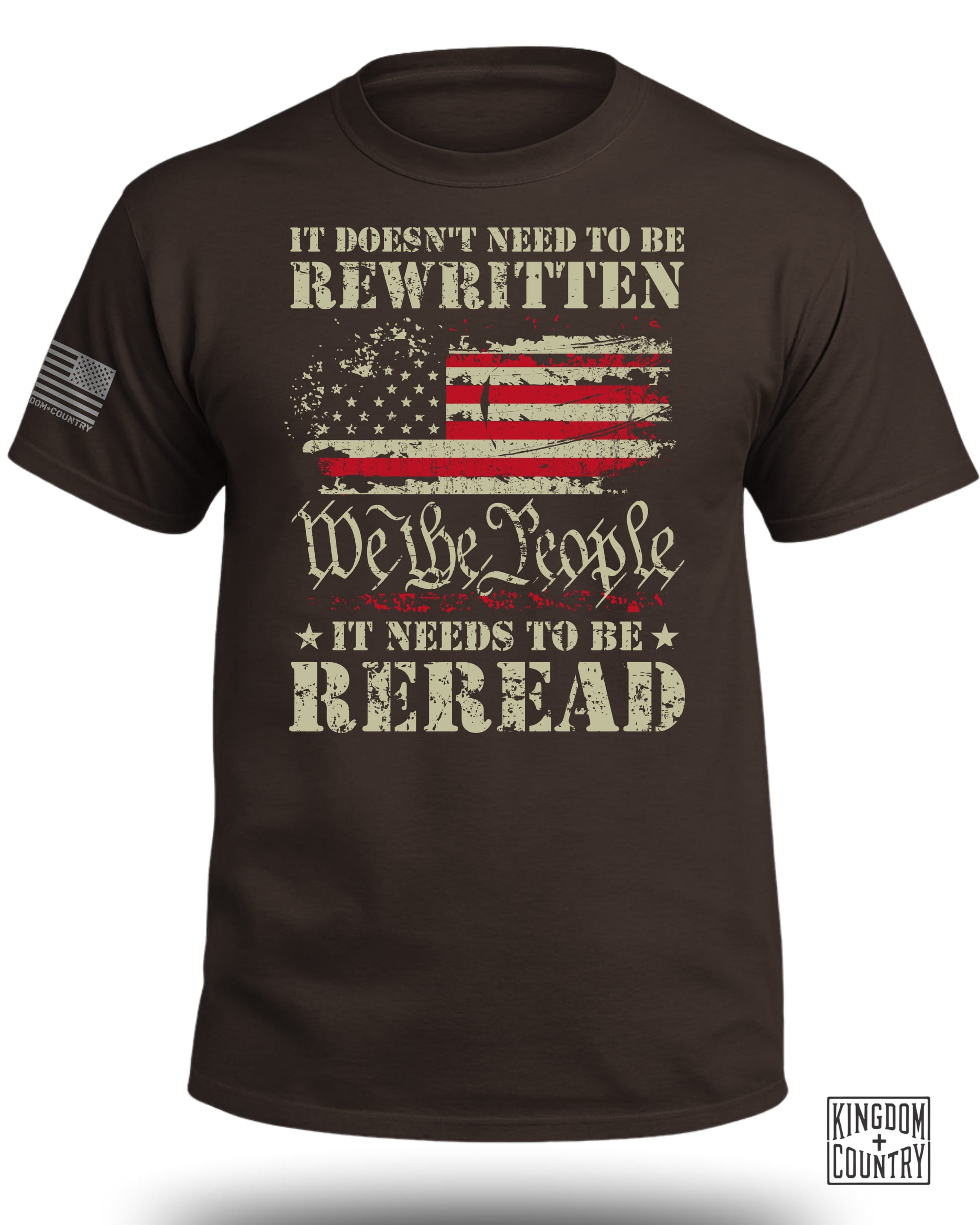 We The People American Flag T-Shirt