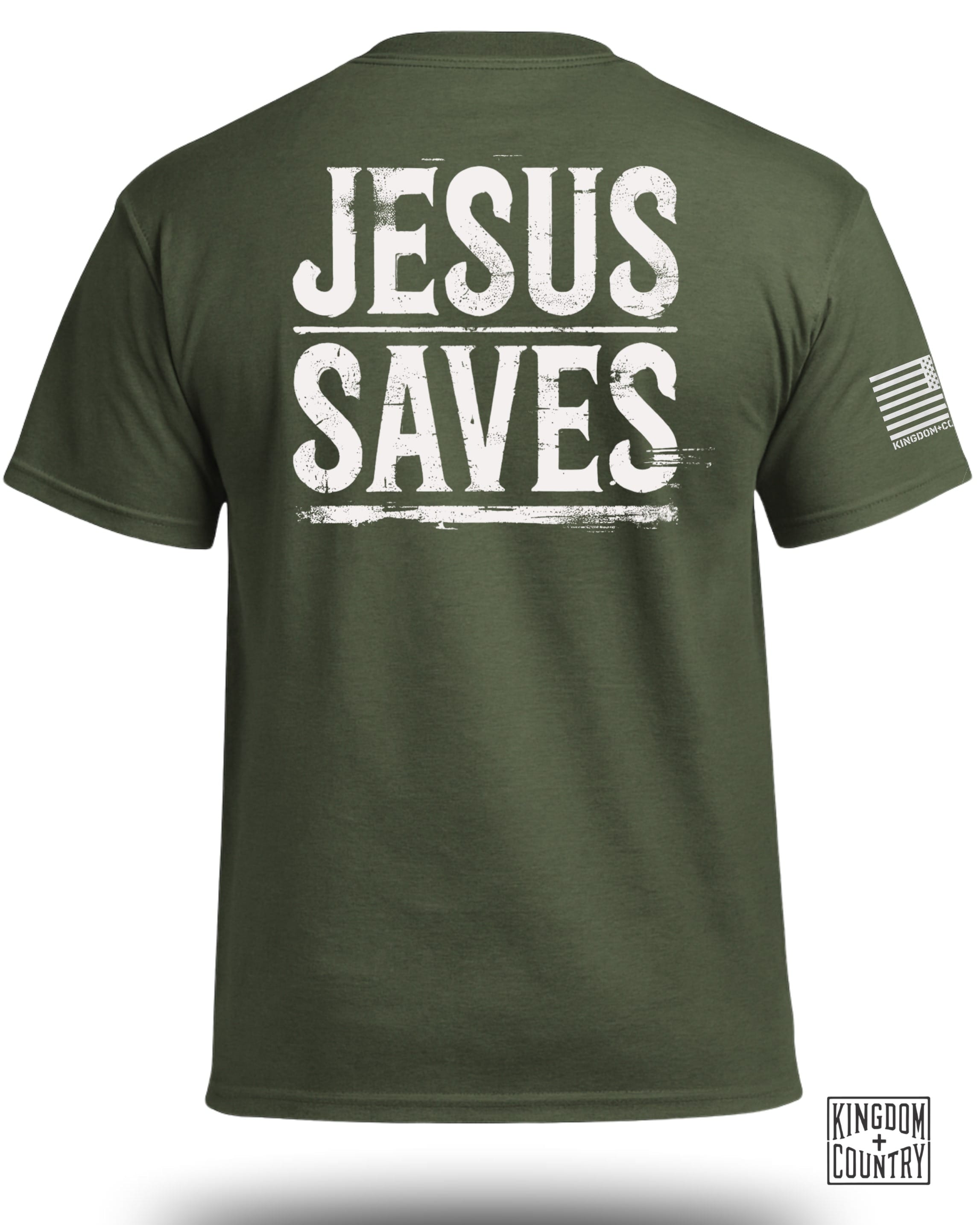 Jesus Saves Christian Faith T-Shirt