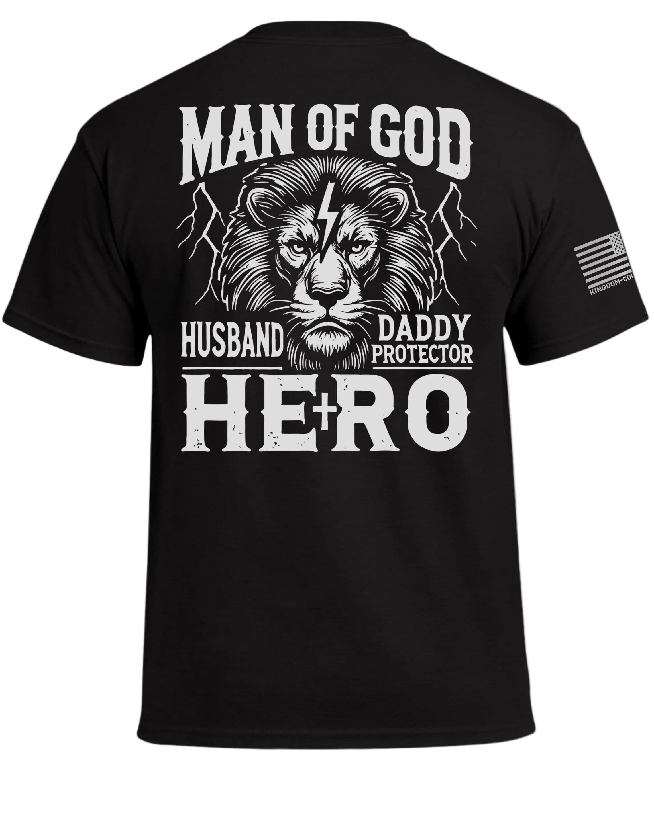 Man Of God Husband Daddy Hero T-Shirt