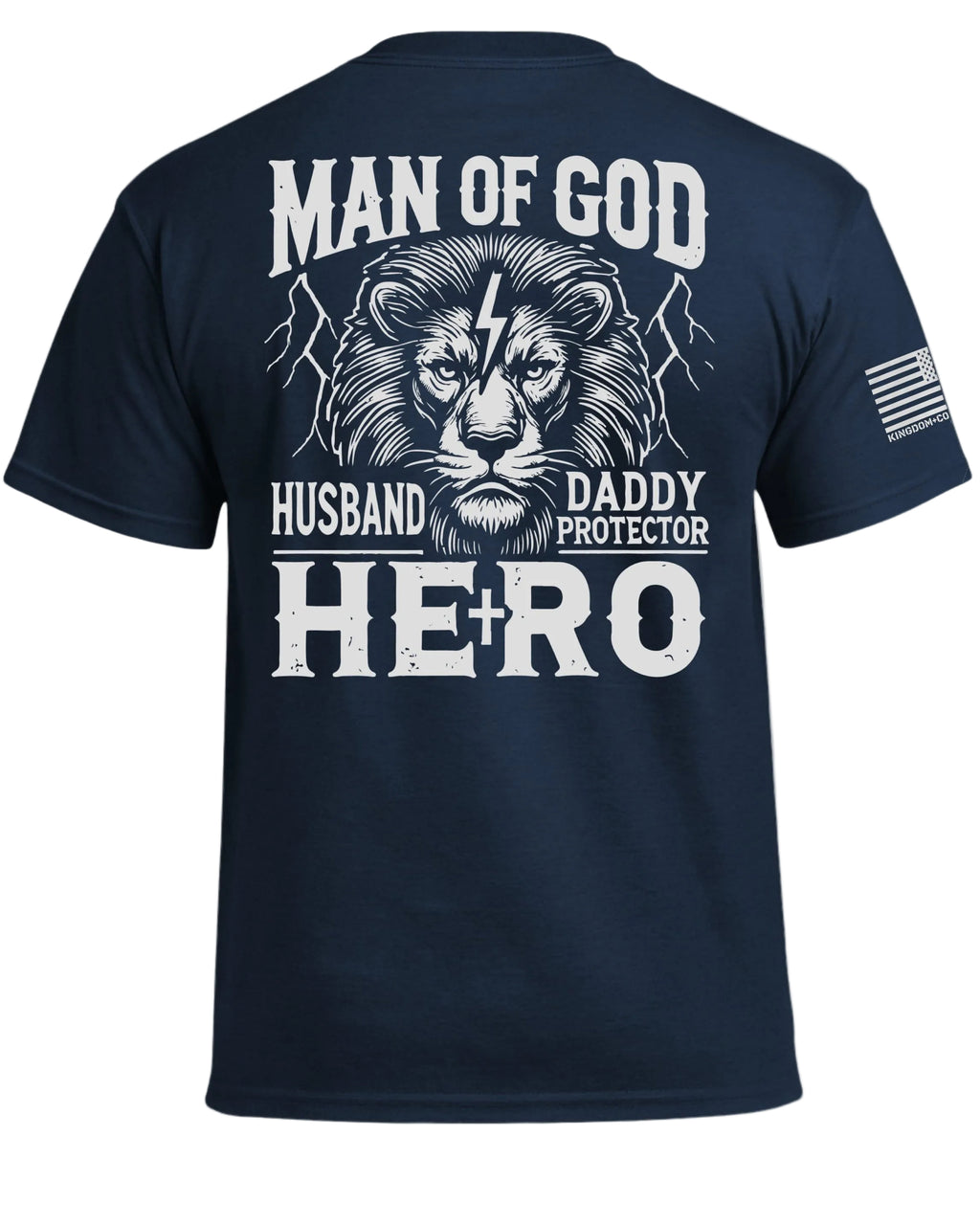 Man Of God Husband Daddy Hero T-Shirt