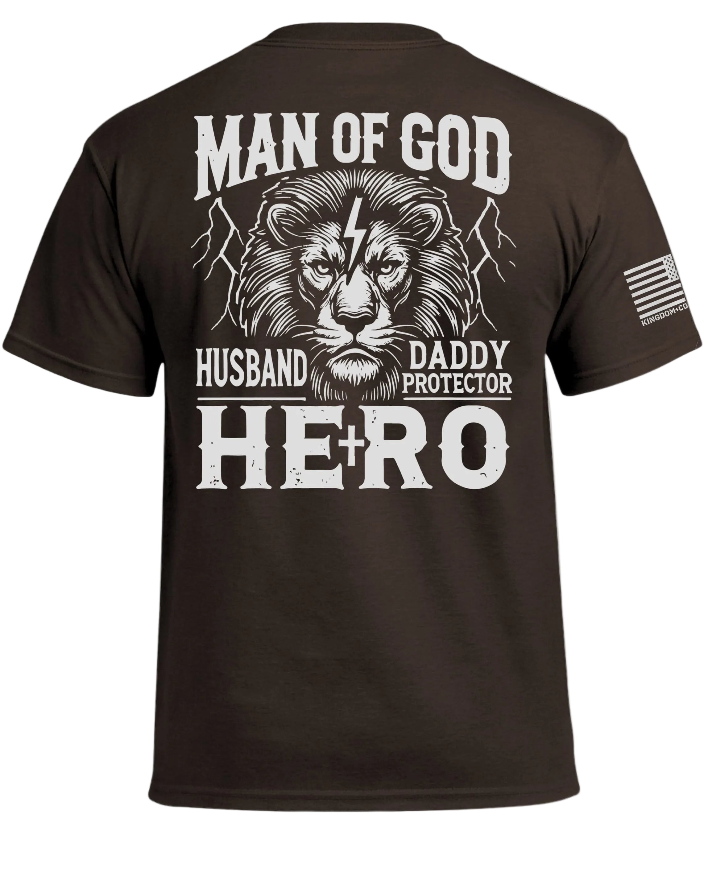 Man Of God Husband Daddy Hero T-Shirt