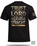 Trust In The Lord Proverbs 3 5-6 T-Shirt