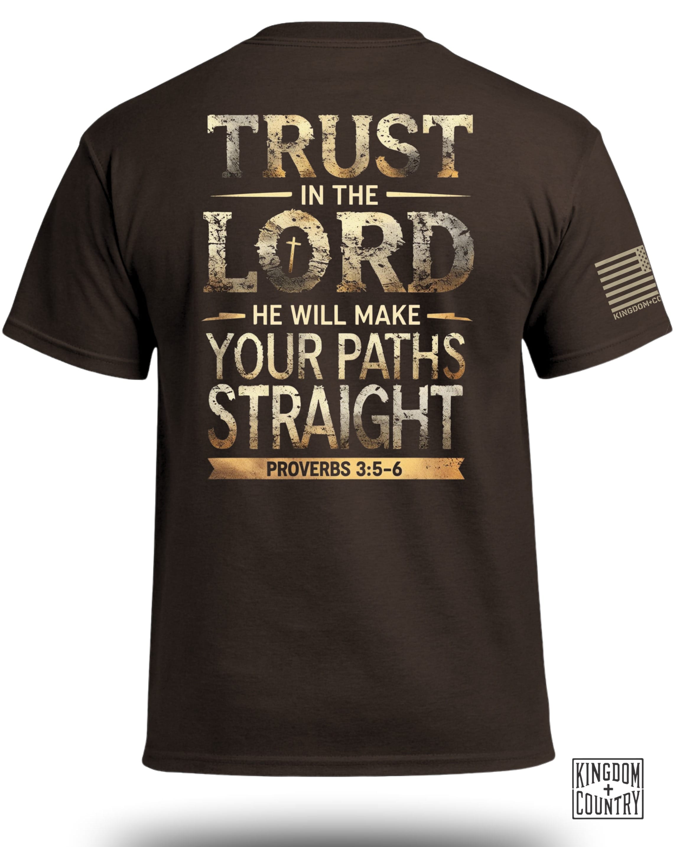 Trust In The Lord Proverbs 3 5-6 T-Shirt