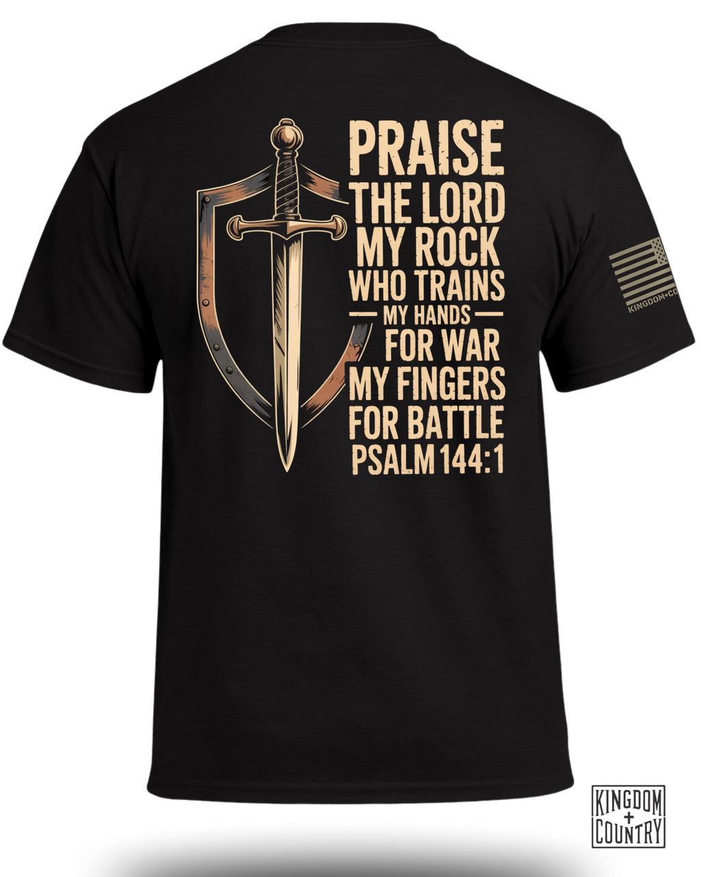 Praise The Lord Psalm 144:1 T-Shirt
