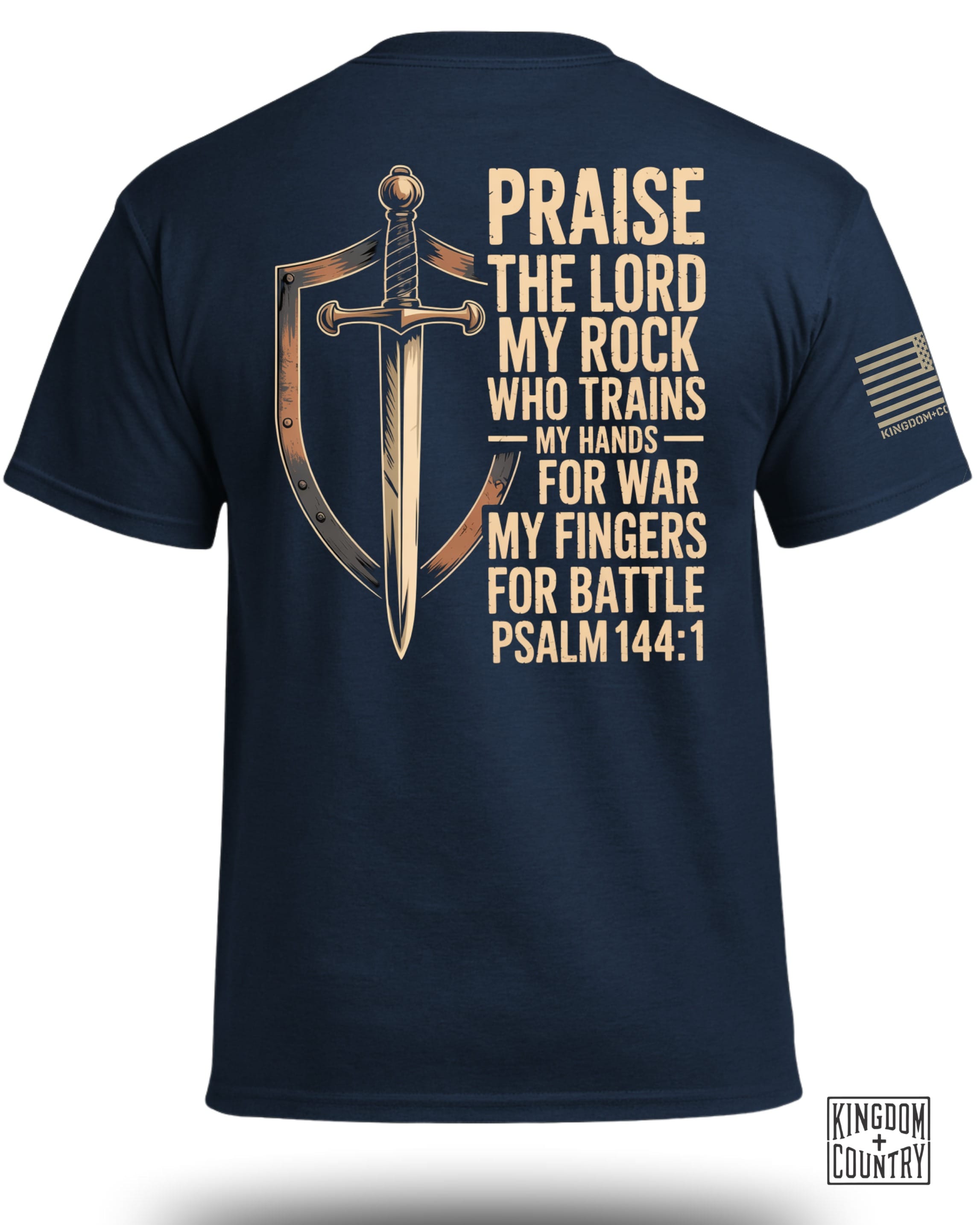 Praise The Lord Psalm 144:1 T-Shirt