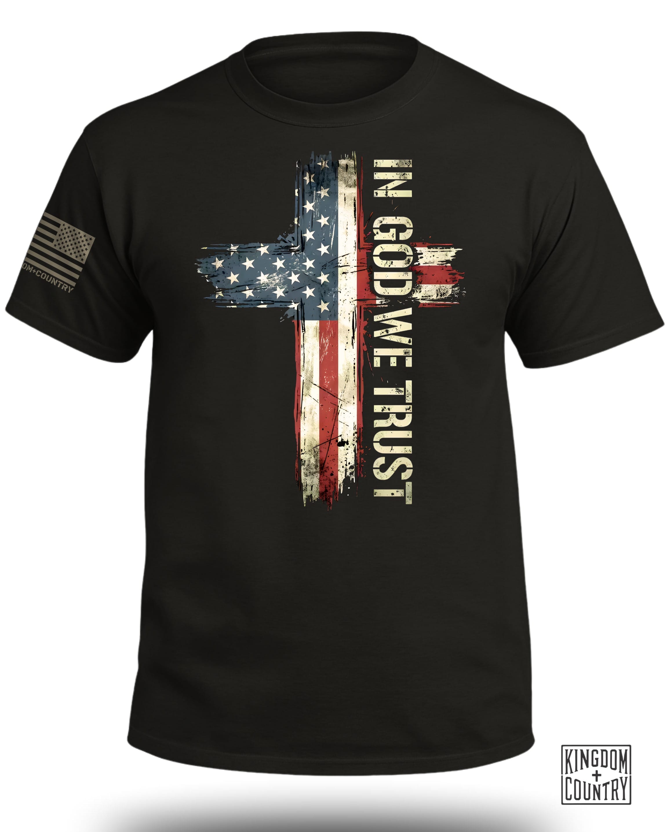 In God We Trust Distressed T-Shirt