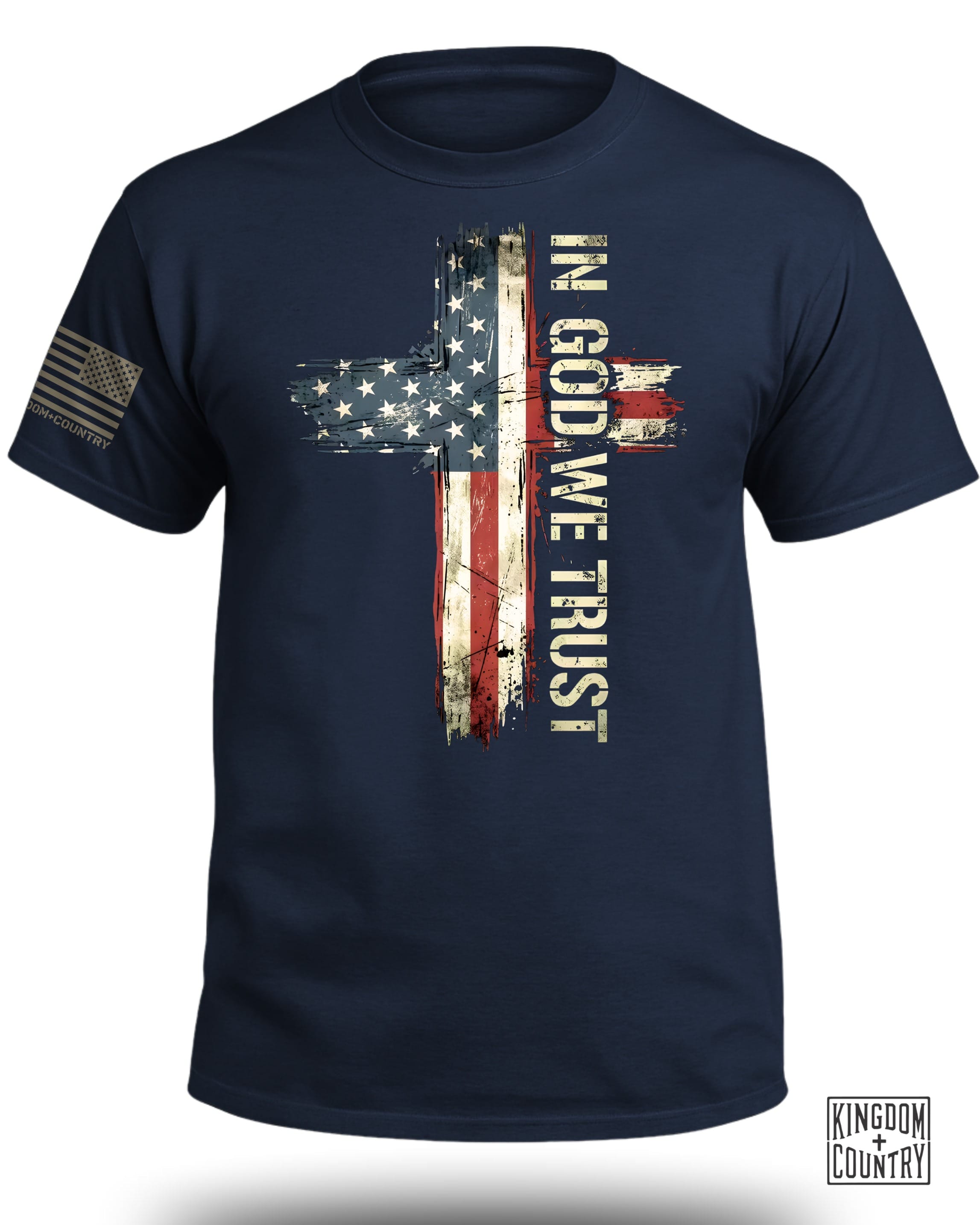 In God We Trust Distressed T-Shirt