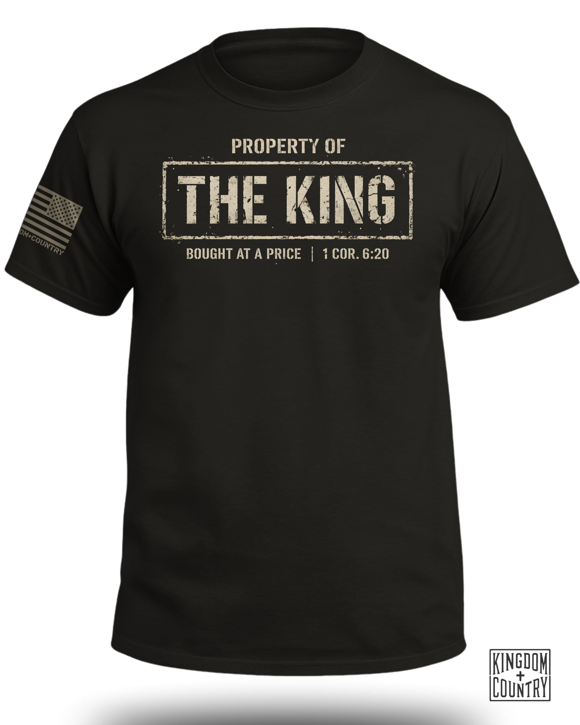 Property of The King 1 Cor. 6:20 Christian T-Shirt
