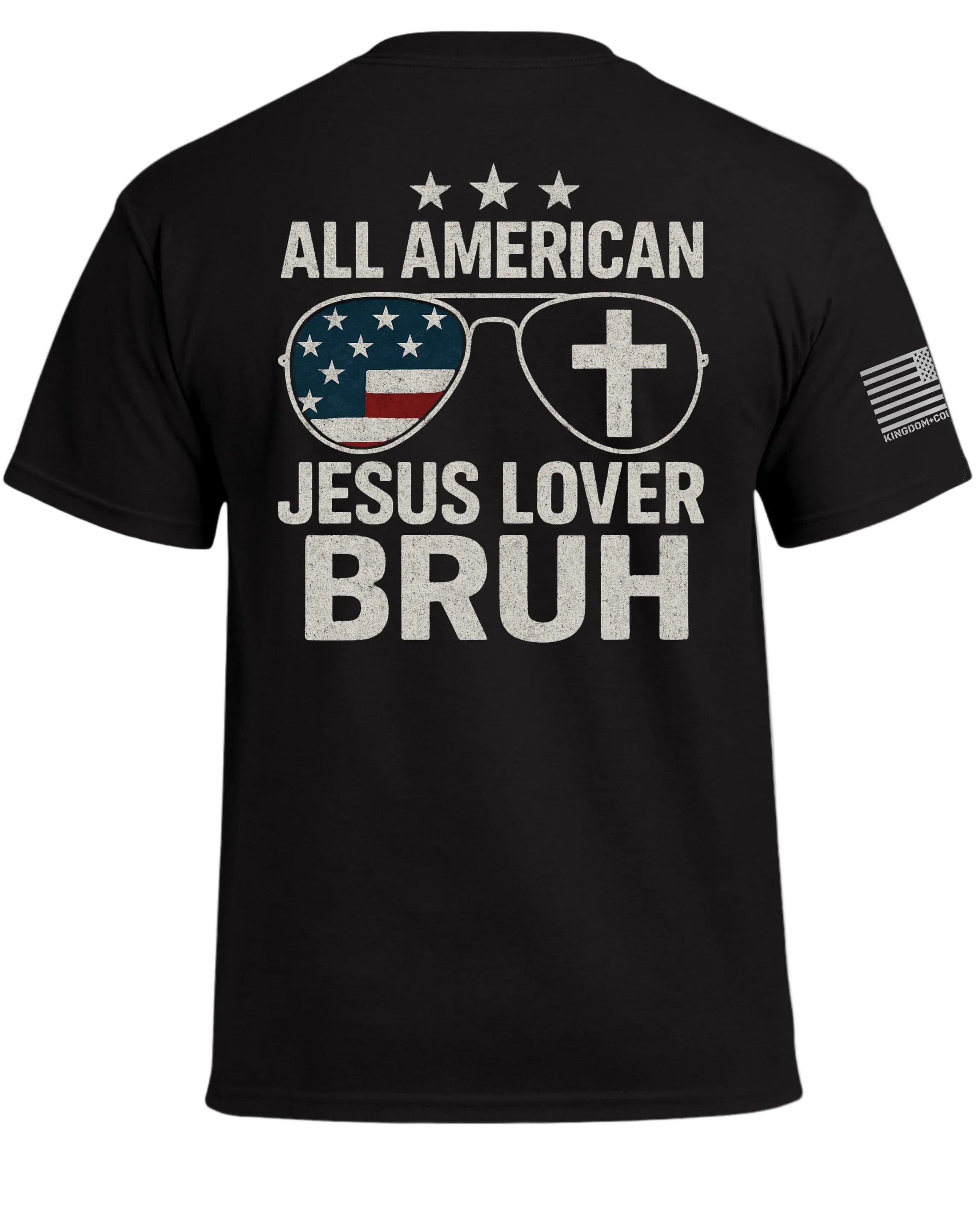 All American Jesus Lover Bruh T-Shirt