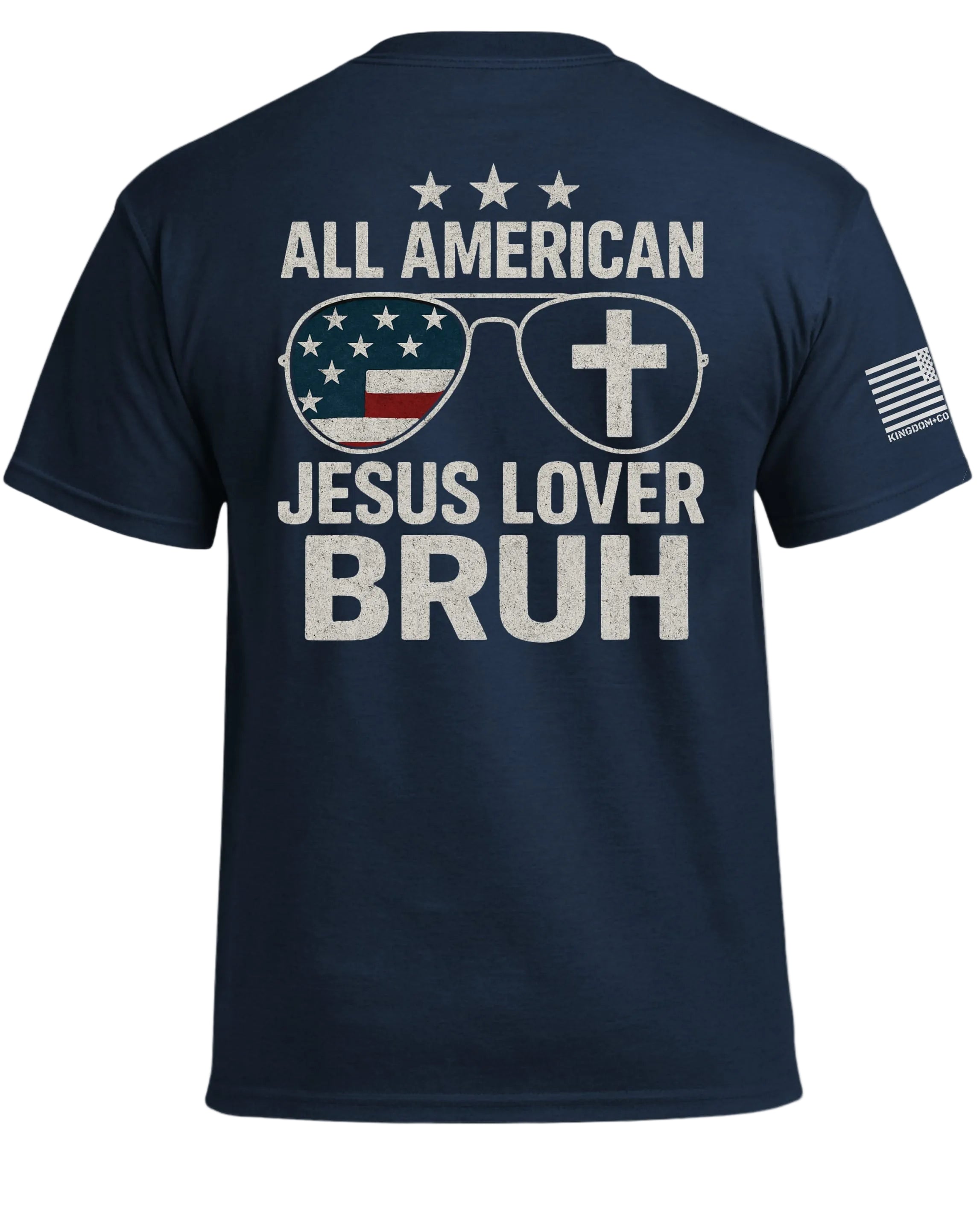 All American Jesus Lover Bruh T-Shirt