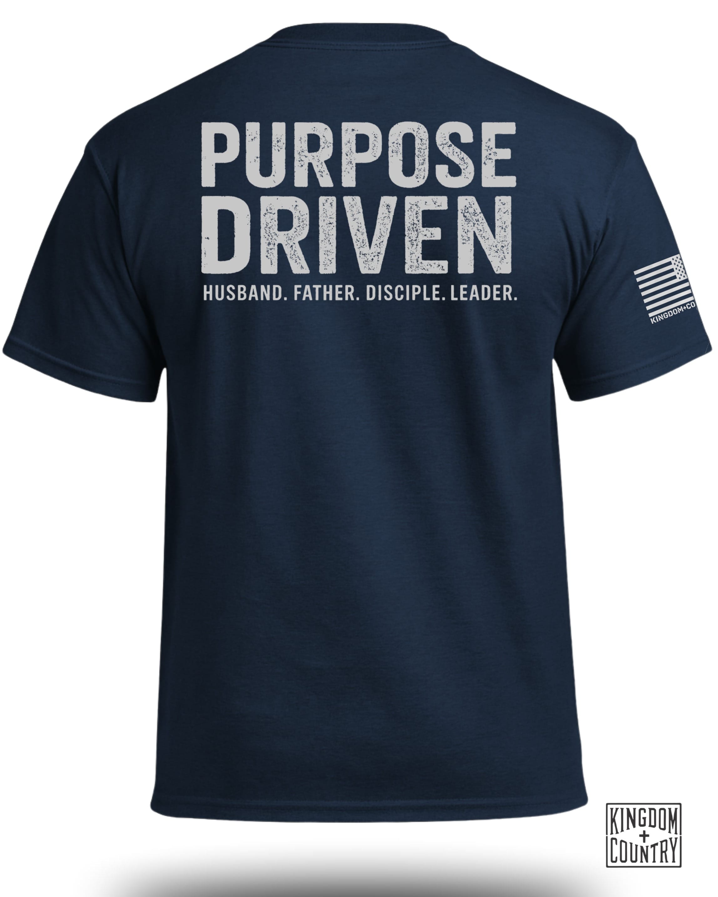Purpose Driven-Husband Father Leader T-Shirt