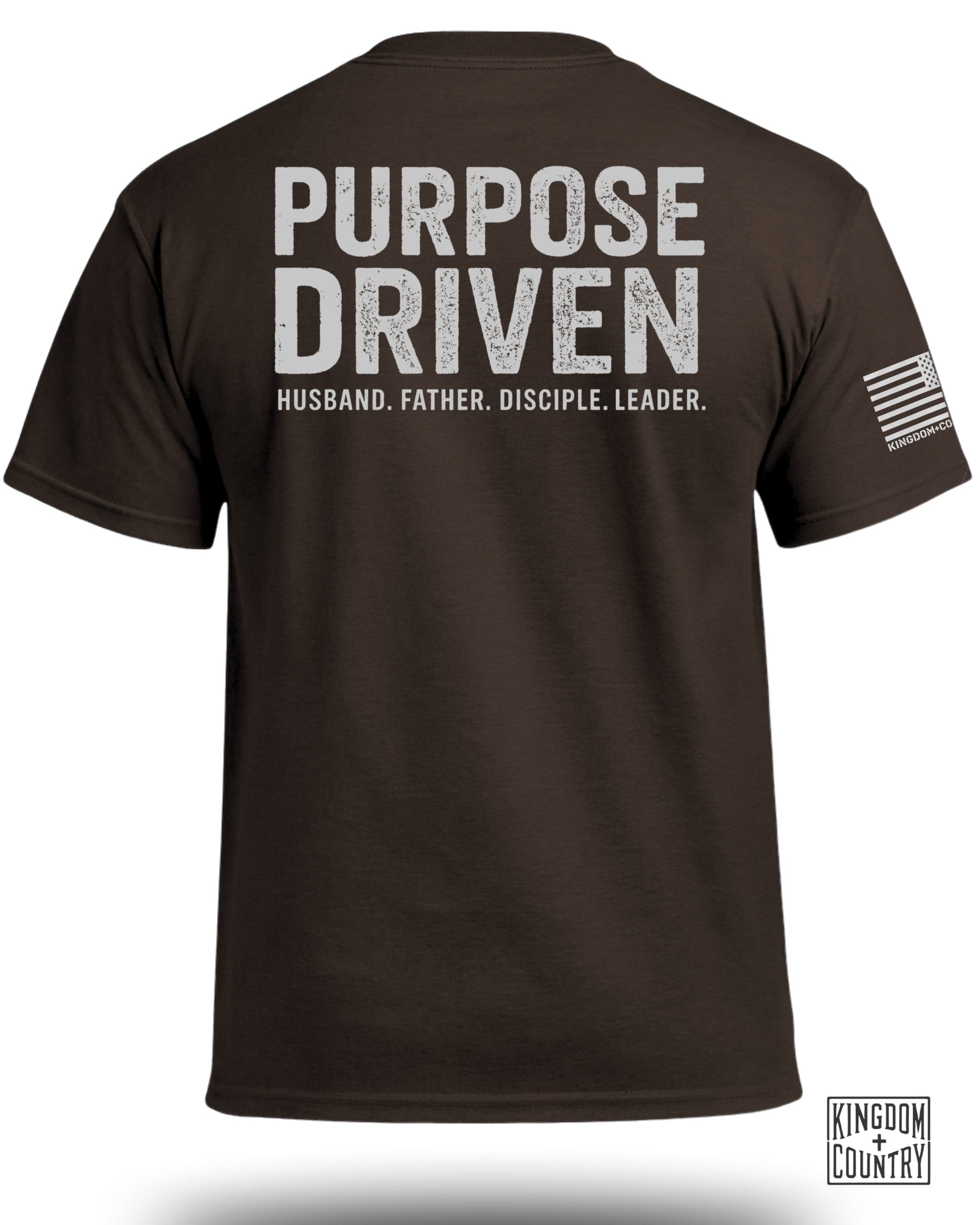 Purpose Driven-Husband Father Leader T-Shirt