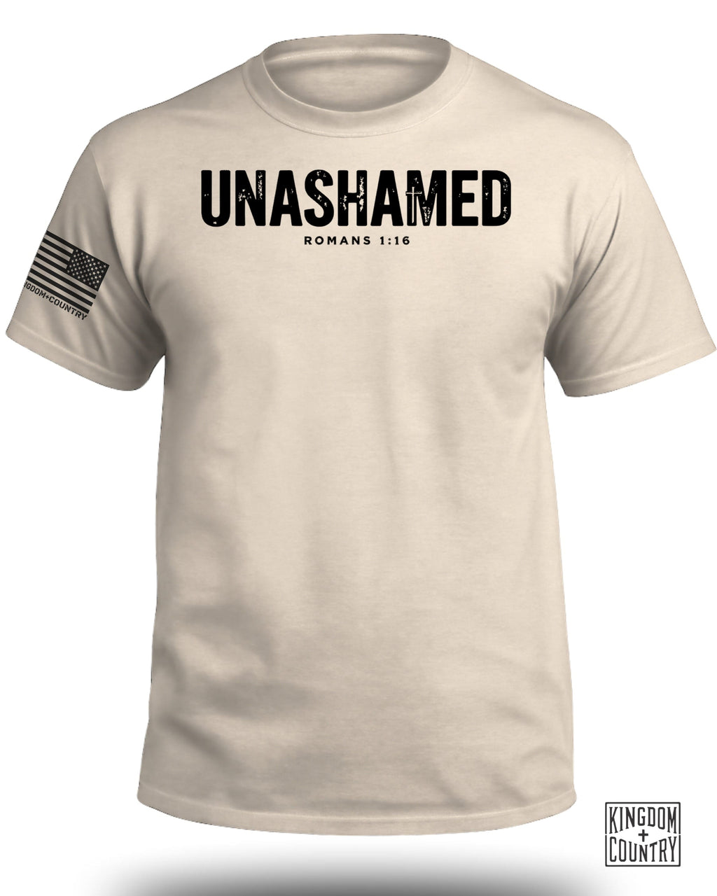 UNASHAMED Romans 1:16 T-Shirt