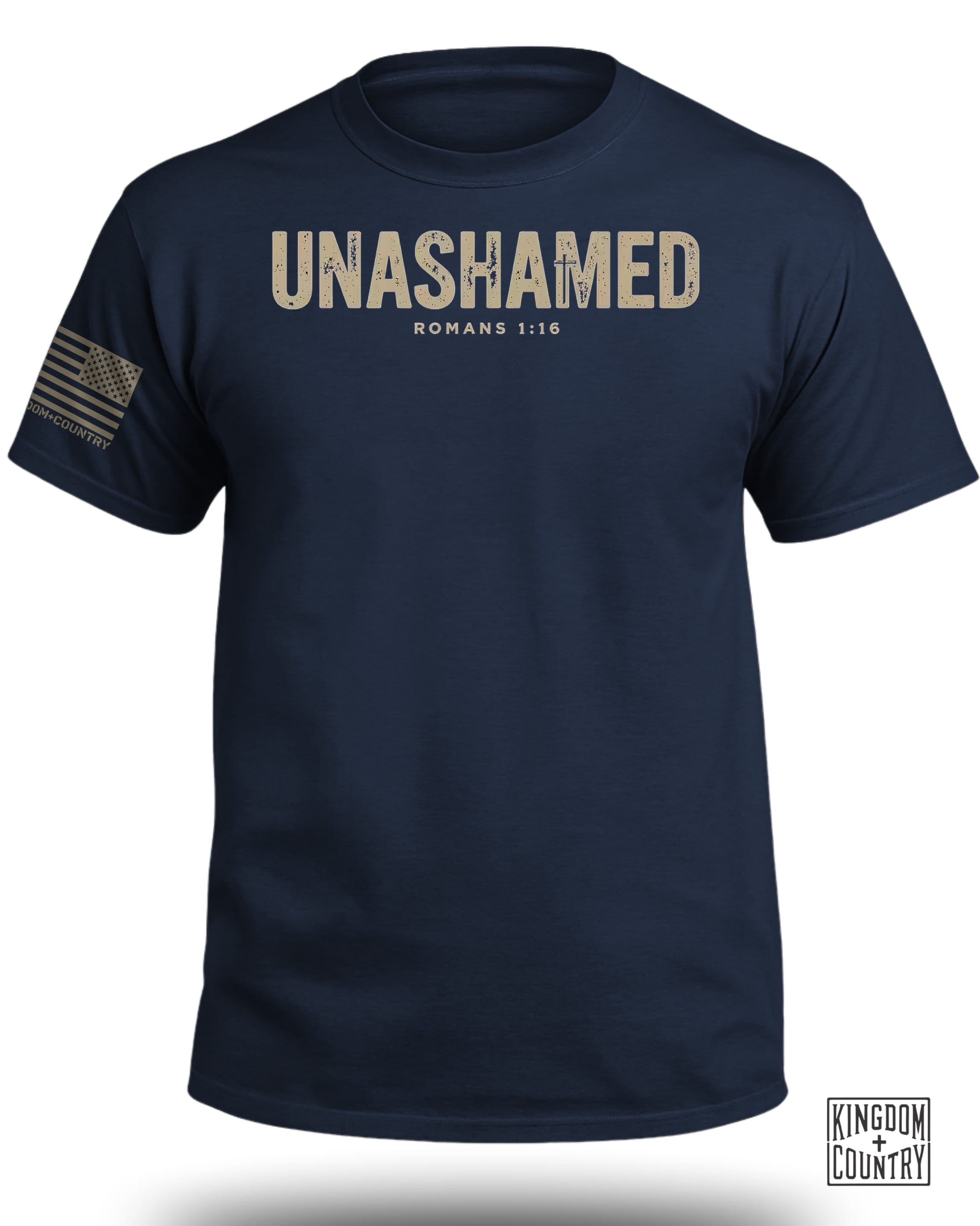 UNASHAMED Romans 1:16 T-Shirt